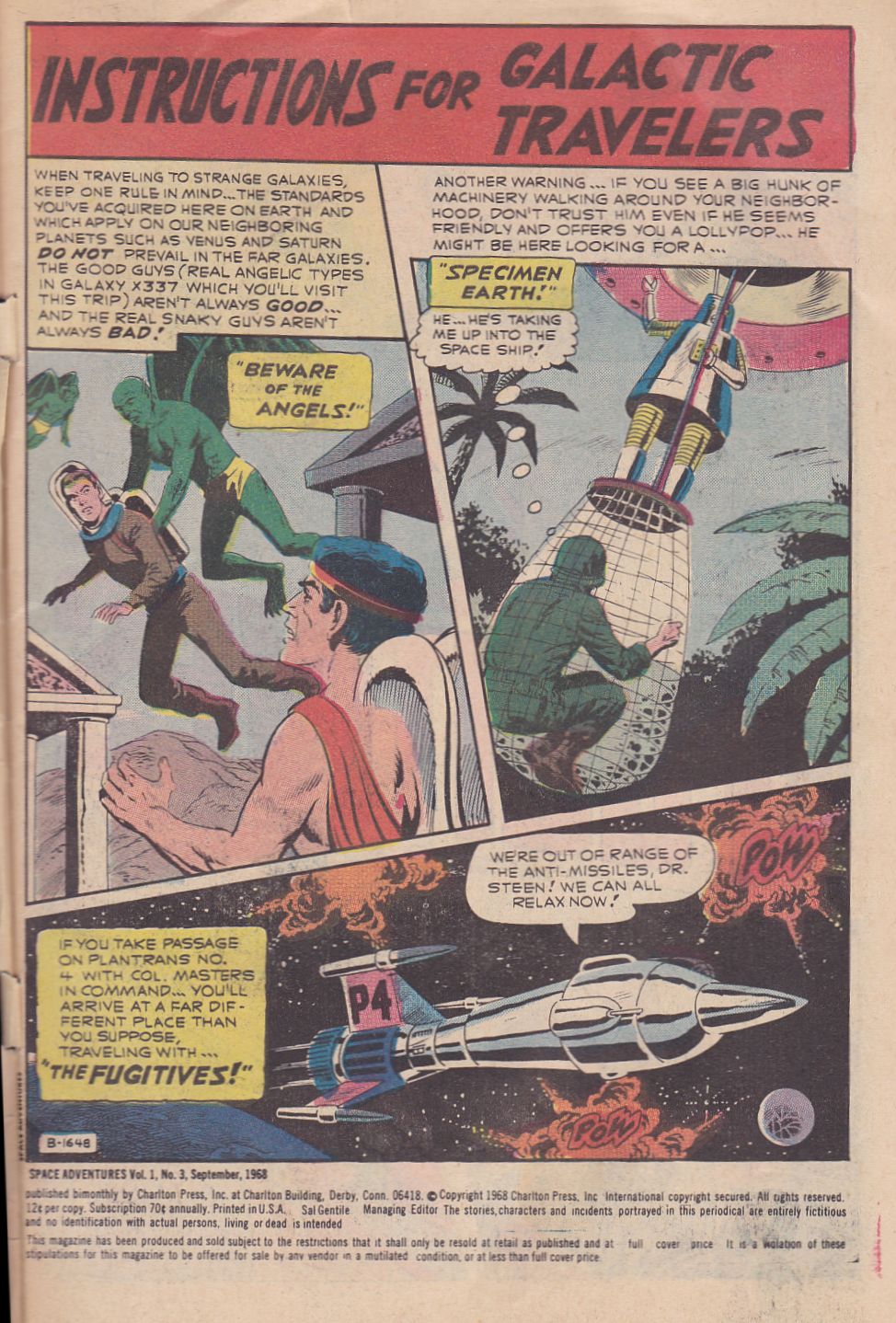 Read online Space Adventures (1968) comic -  Issue #3 - 3