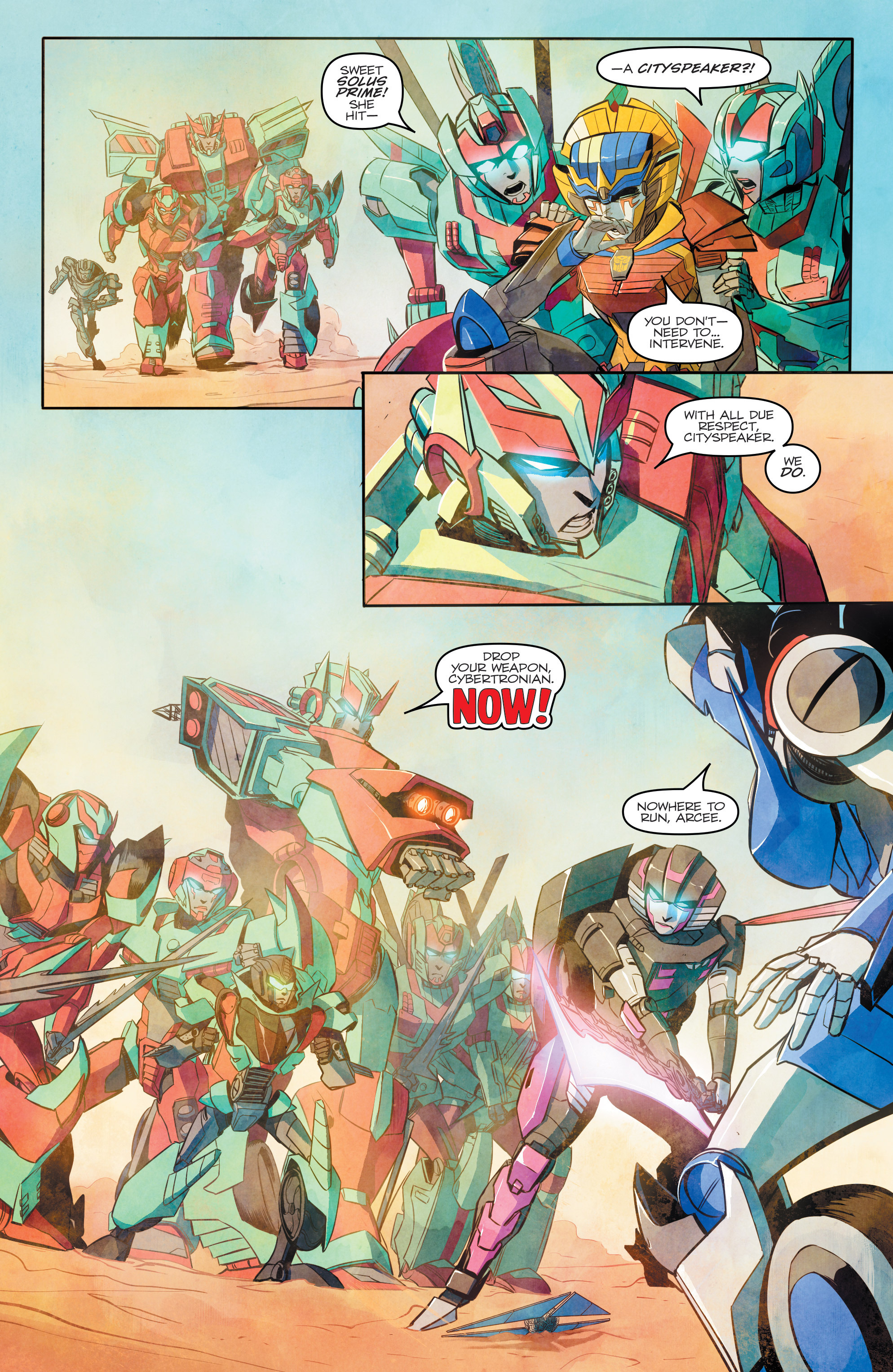 Read online Transformers: Combiner Hunters comic -  Issue # Full - 12