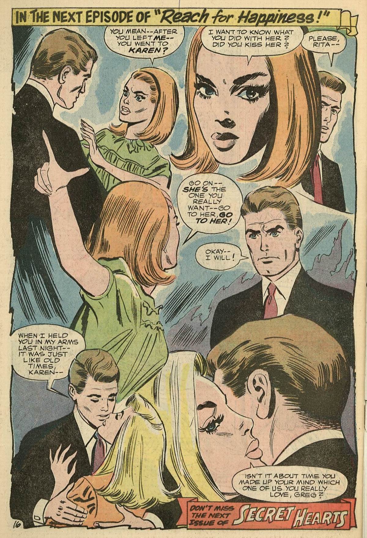 Read online Secret Hearts comic -  Issue #125 - 34