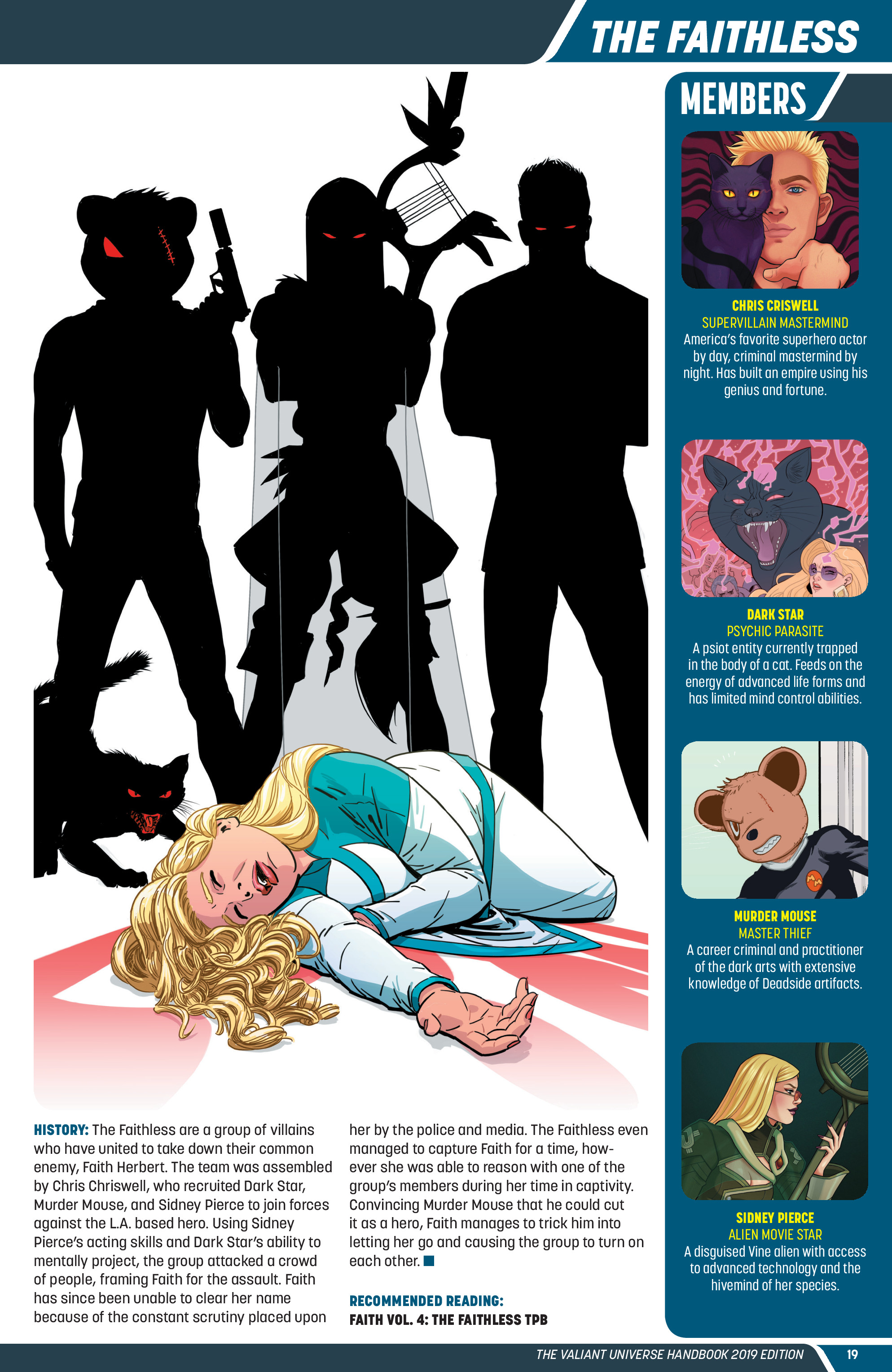 Read online Valiant Universe Handbook 2019 Edition comic -  Issue # Full - 21