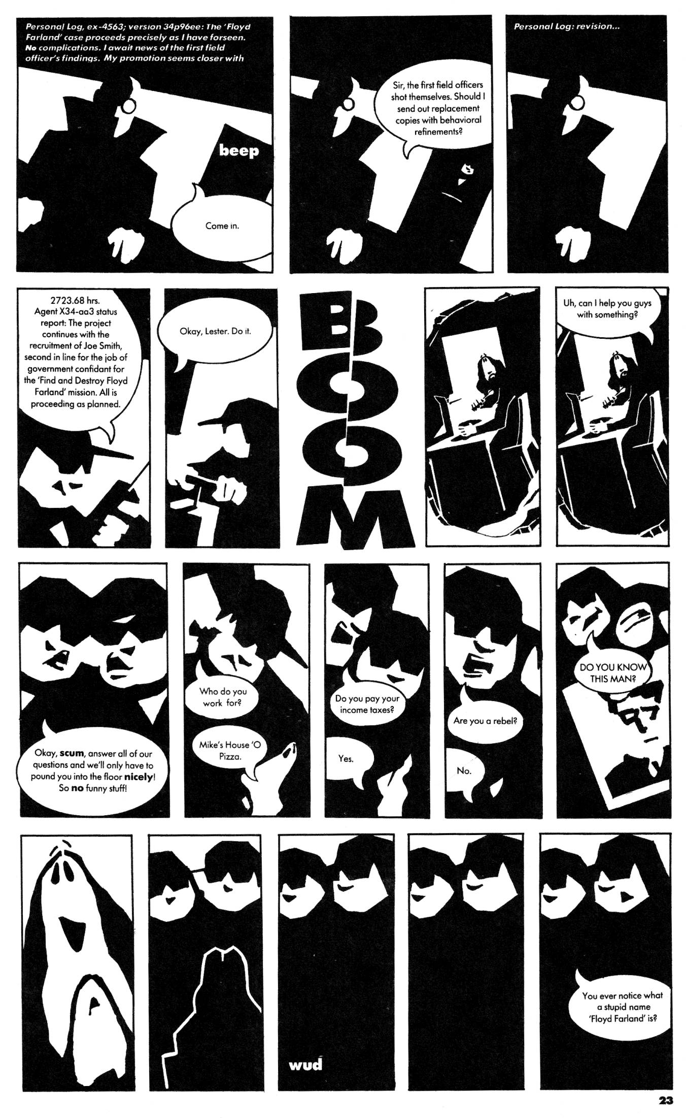 Read online Floyd Farland: Citizen of the Future comic -  Issue # Full - 25