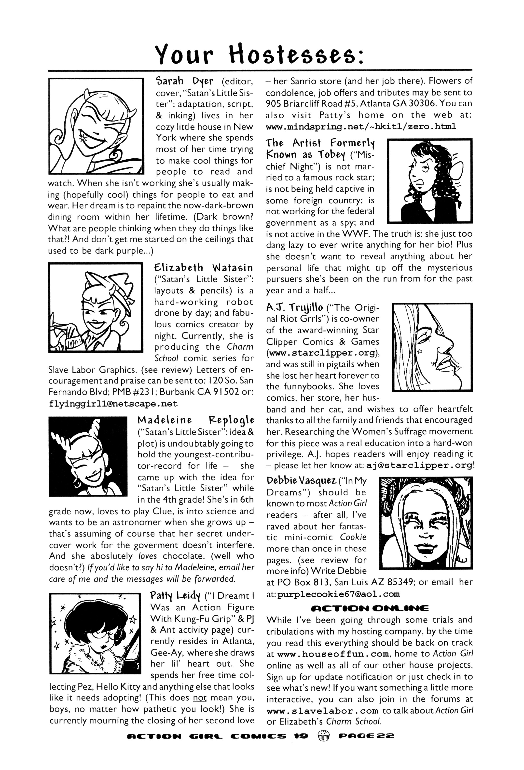 Read online Action Girl Comics comic -  Issue #19 - 24