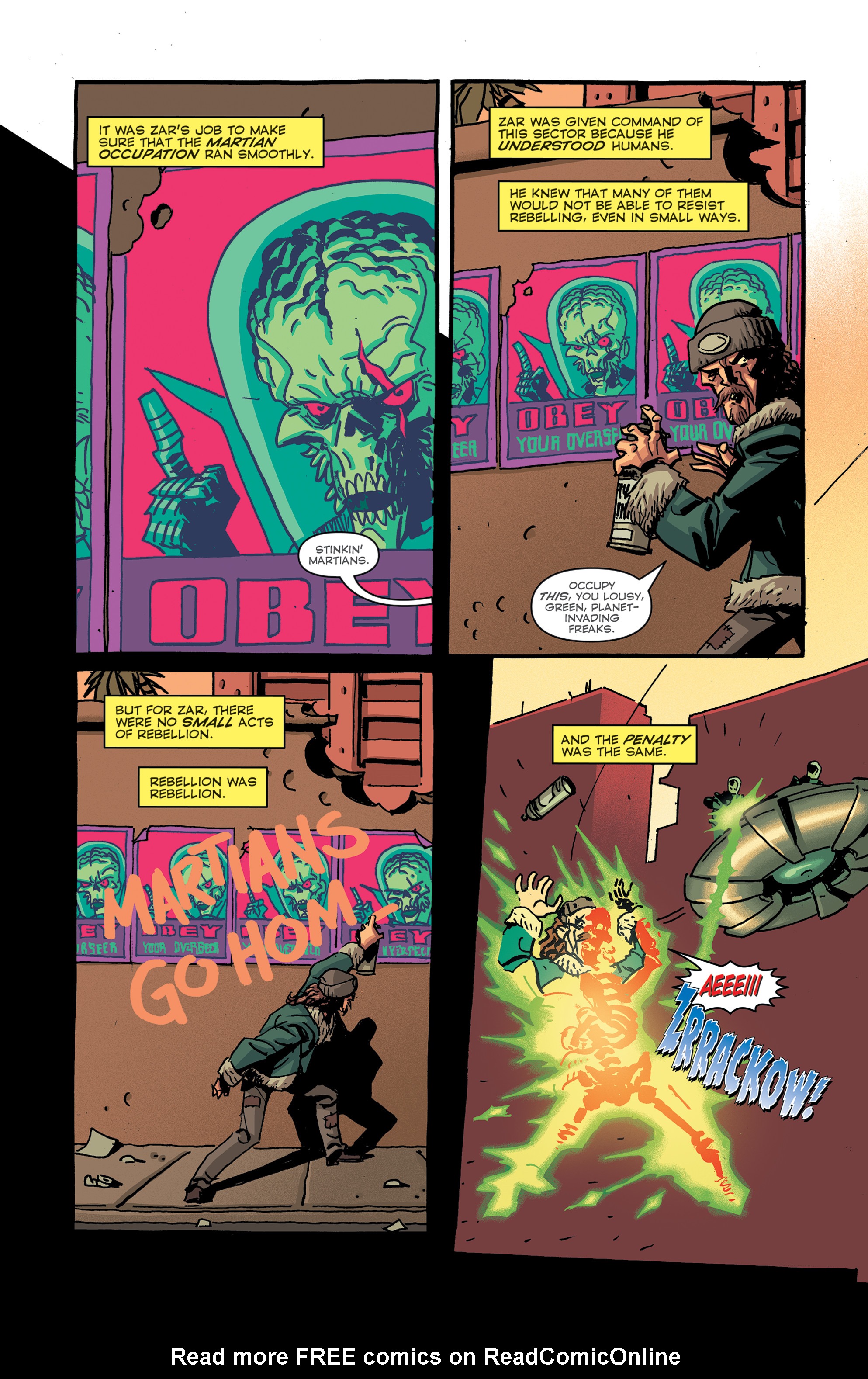 Read online Mars Attacks: Occupation comic -  Issue #2 - 4