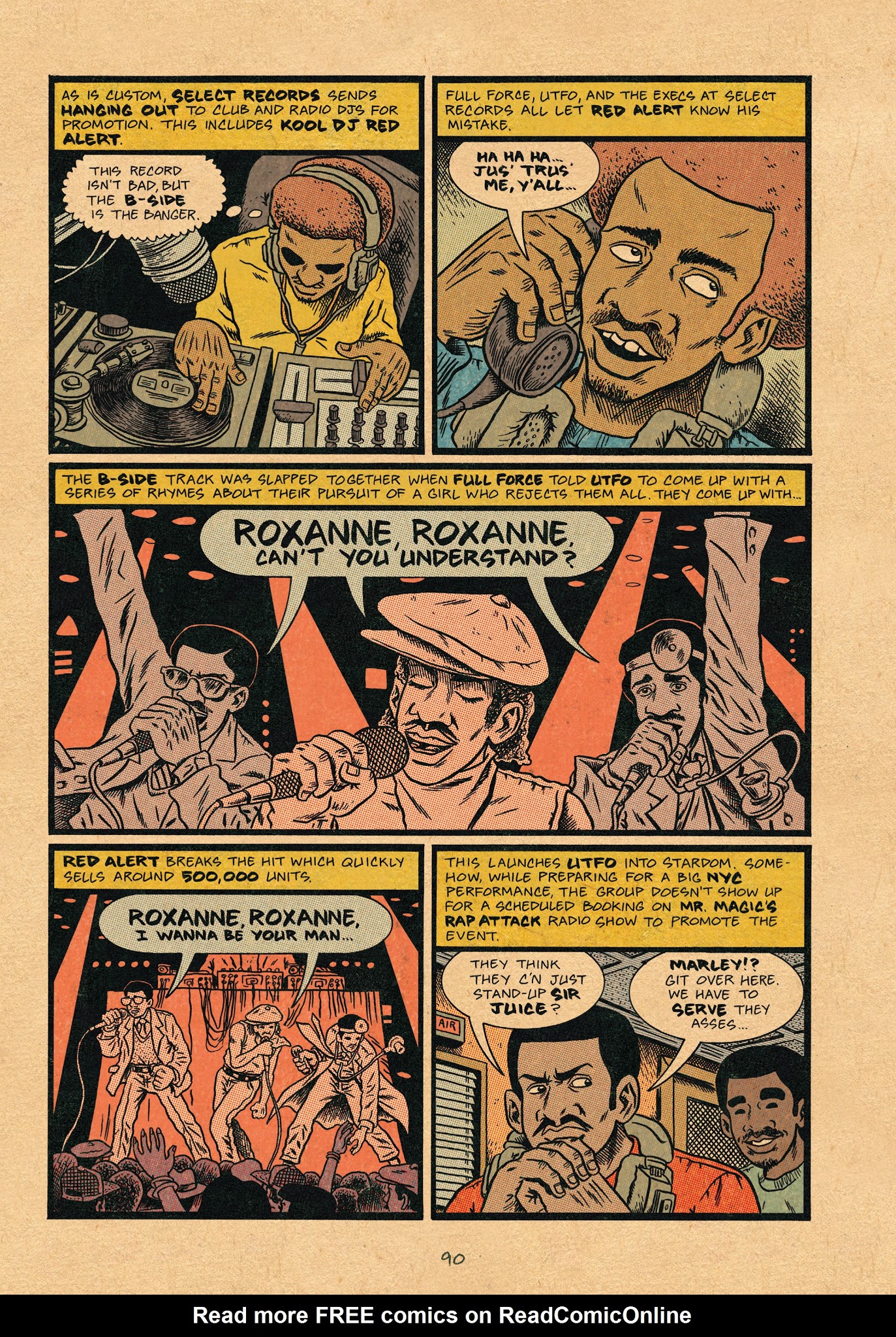 Read online Hip Hop Family Tree (2013) comic -  Issue # TPB 3 - 92