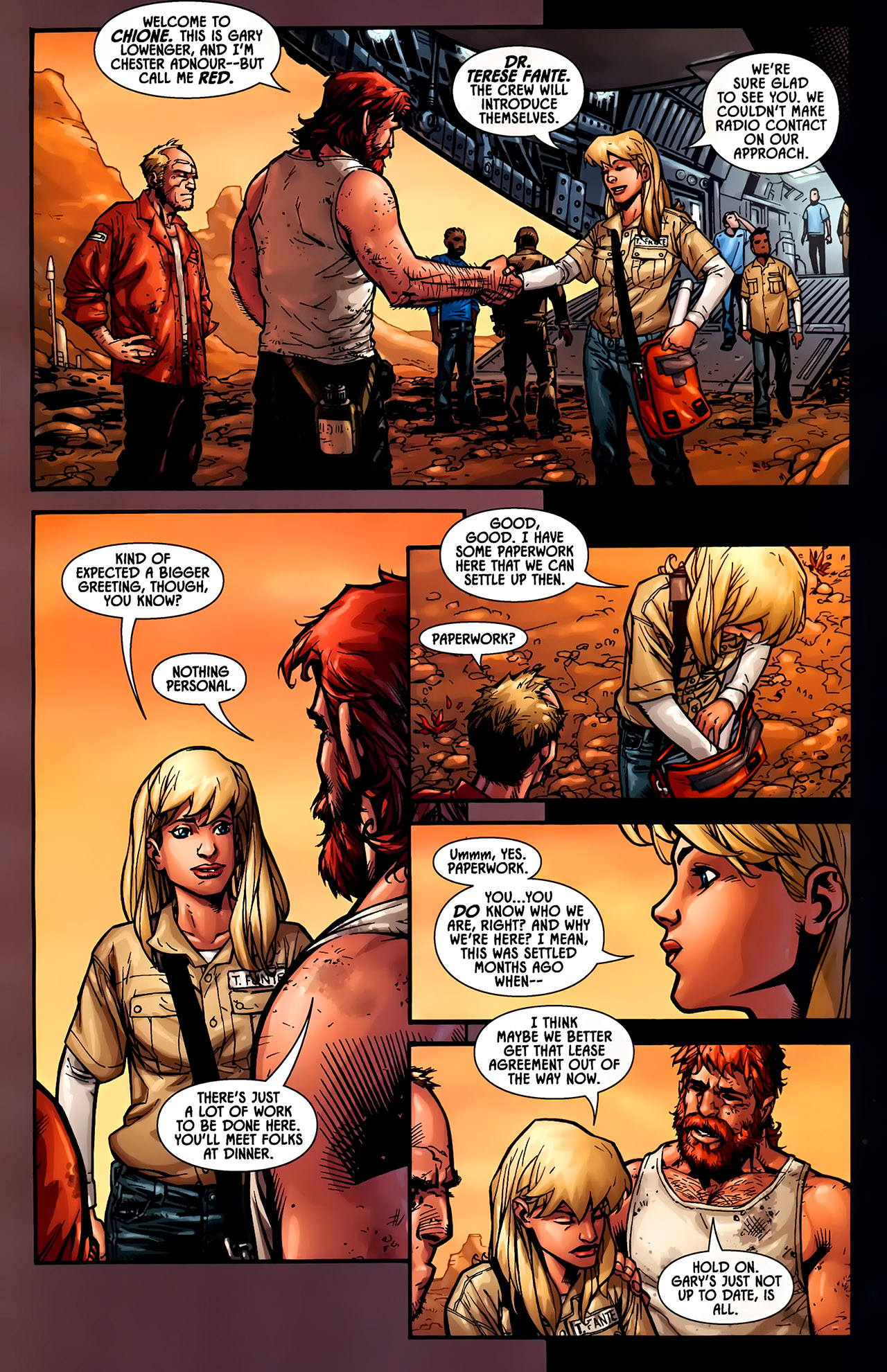Read online Aliens (2009) comic -  Issue #1 - 16