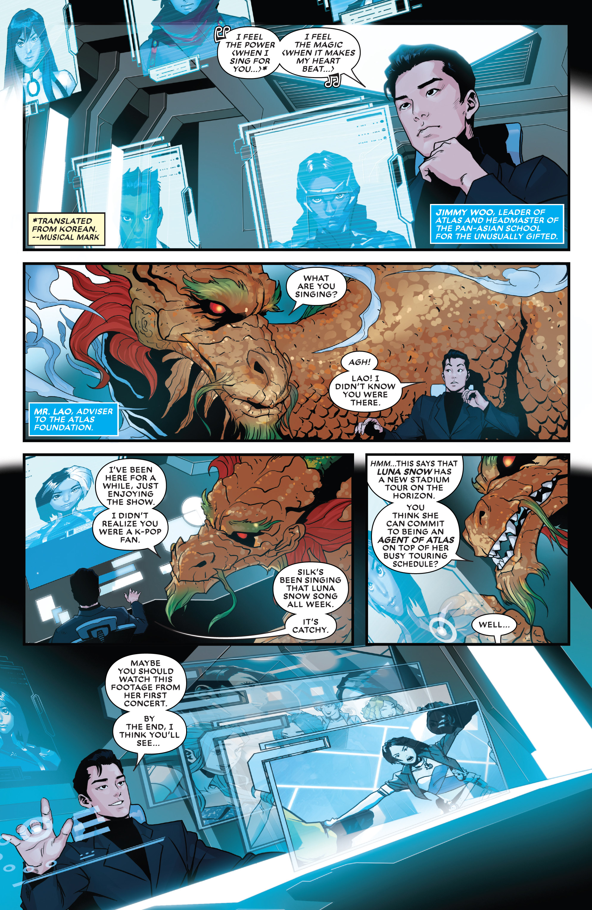 Read online Future Fight Firsts: Luna Snow comic -  Issue # Full - 4