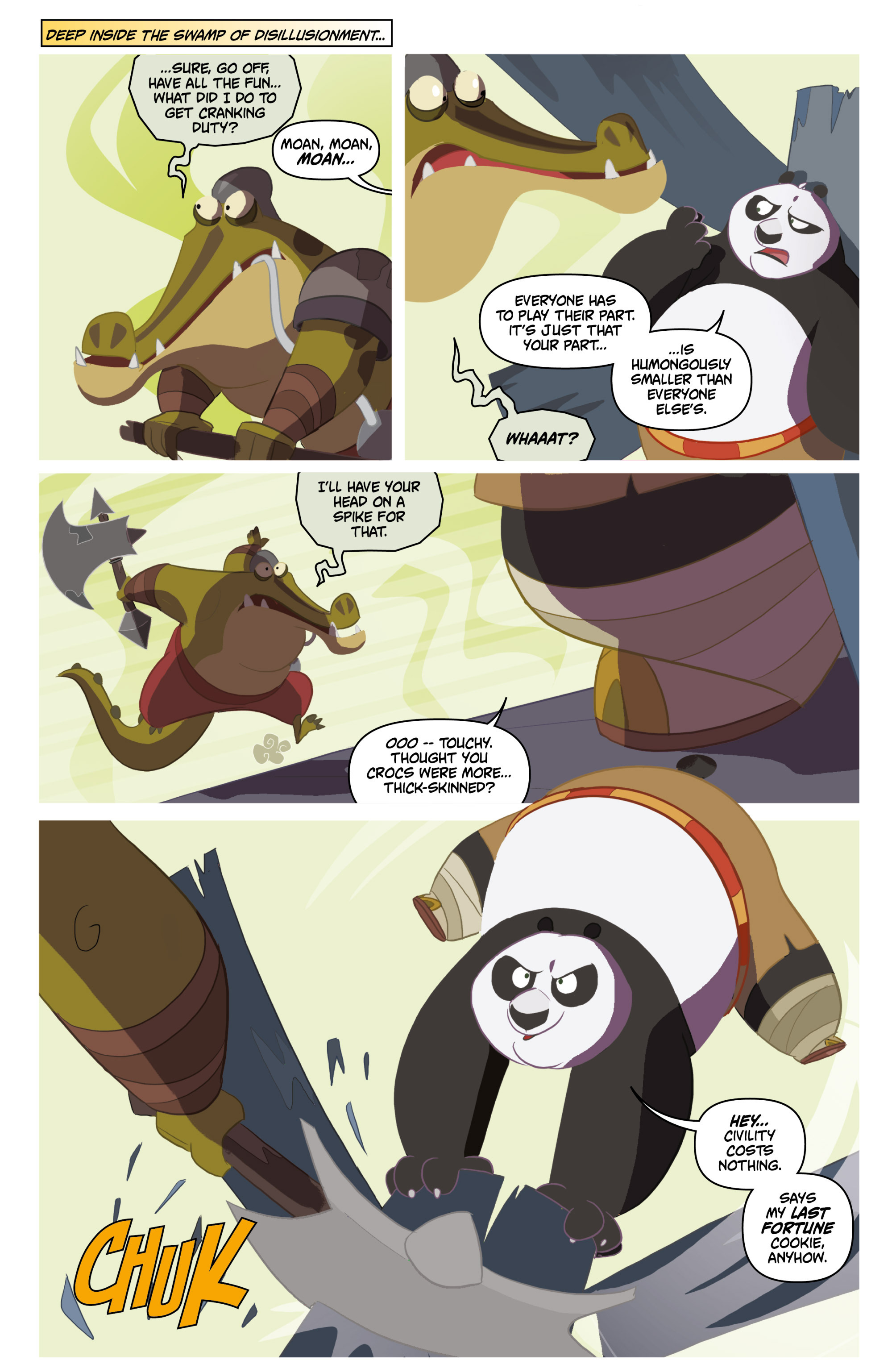 Read online DreamWorks Kung Fu Panda comic -  Issue #2 - 3