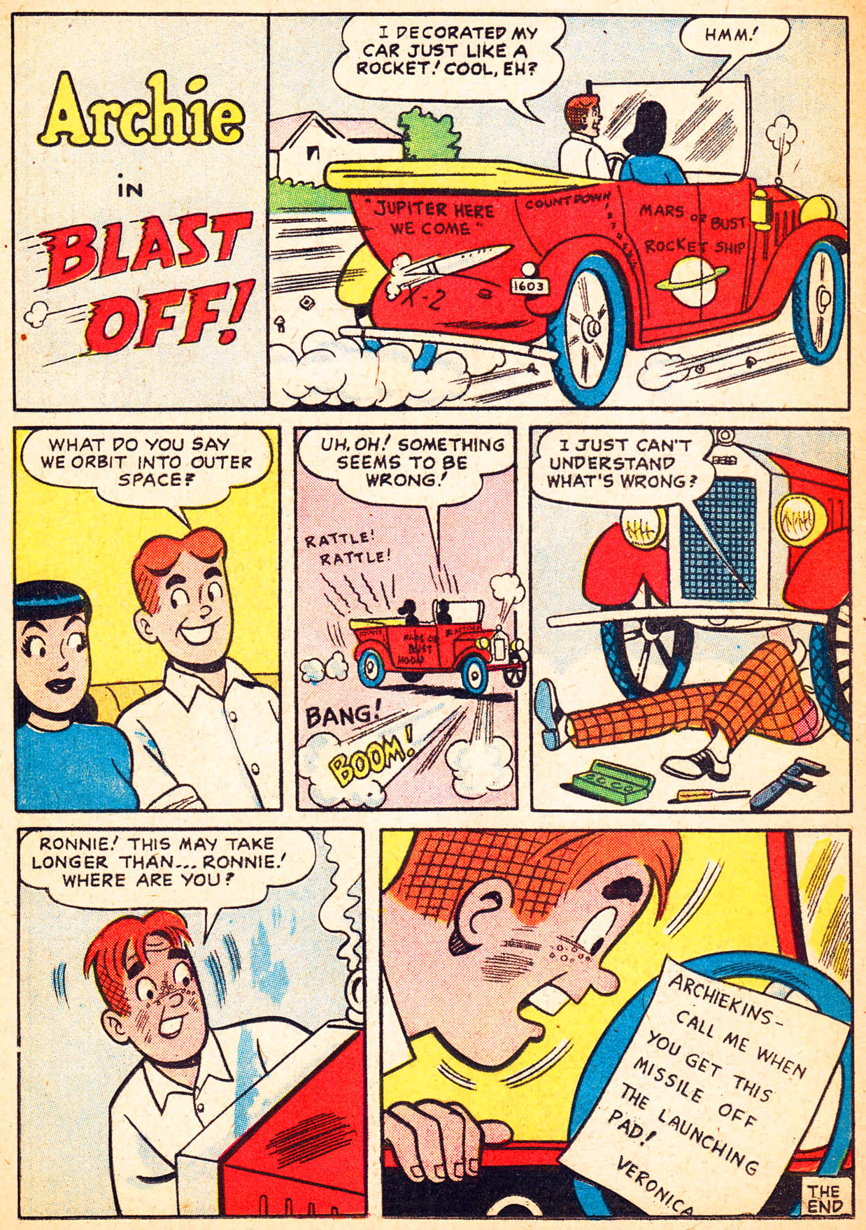 Read online Archie's Joke Book Magazine comic -  Issue #50 - 34