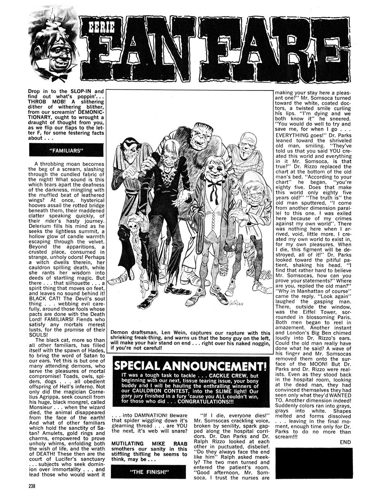 Read online Eerie Archives comic -  Issue # TPB 4 - 238