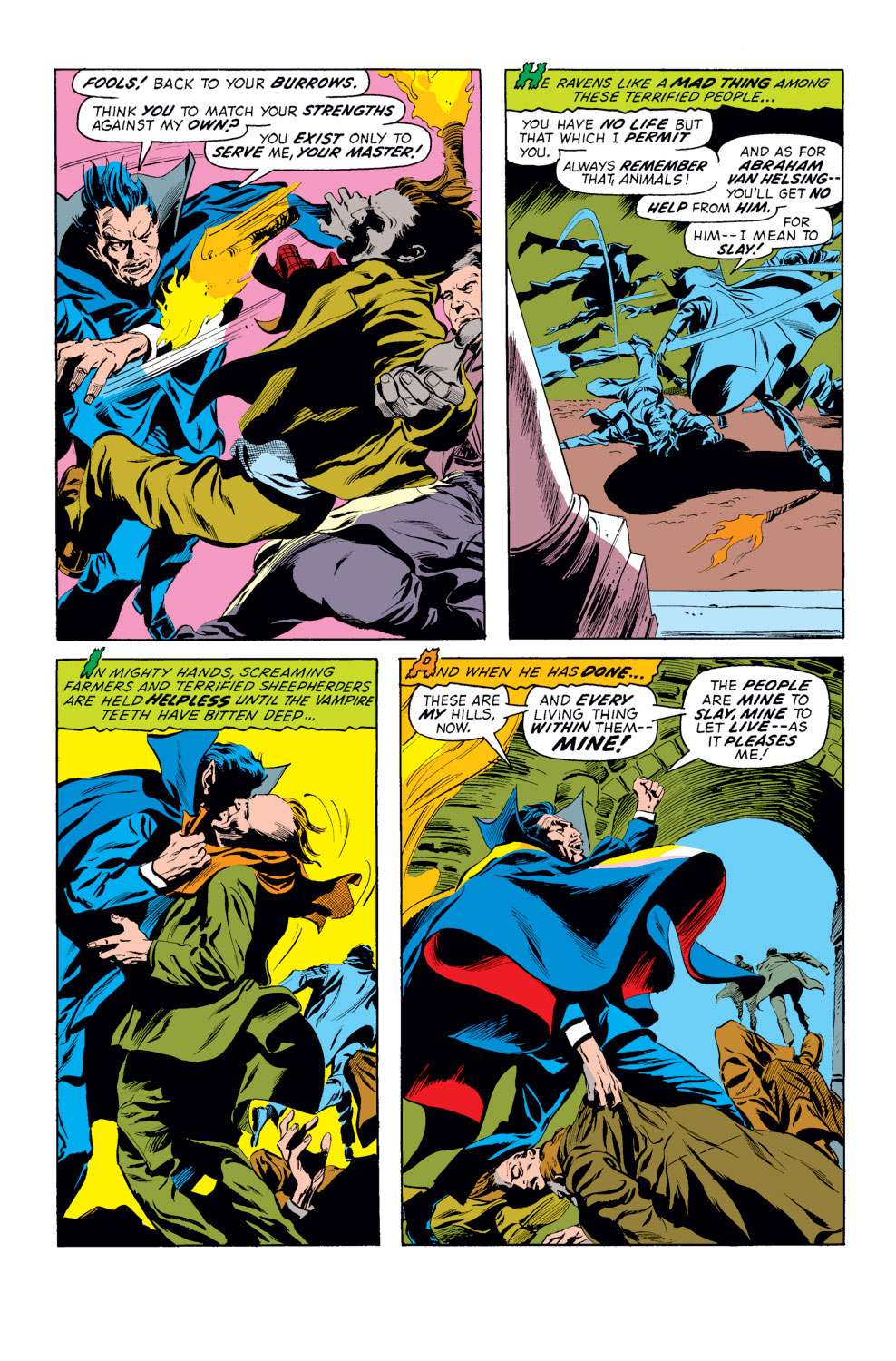 Read online Tomb of Dracula (1972) comic -  Issue #5 - 14