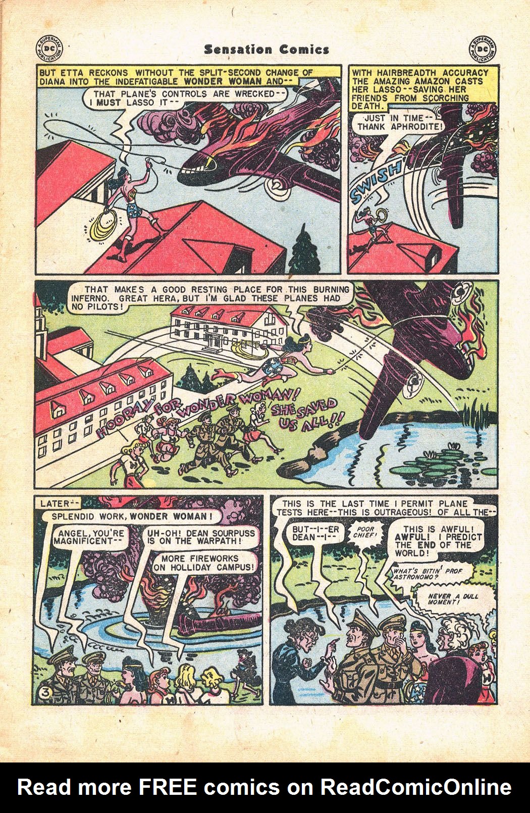 Read online Sensation (Mystery) Comics comic -  Issue #71 - 5