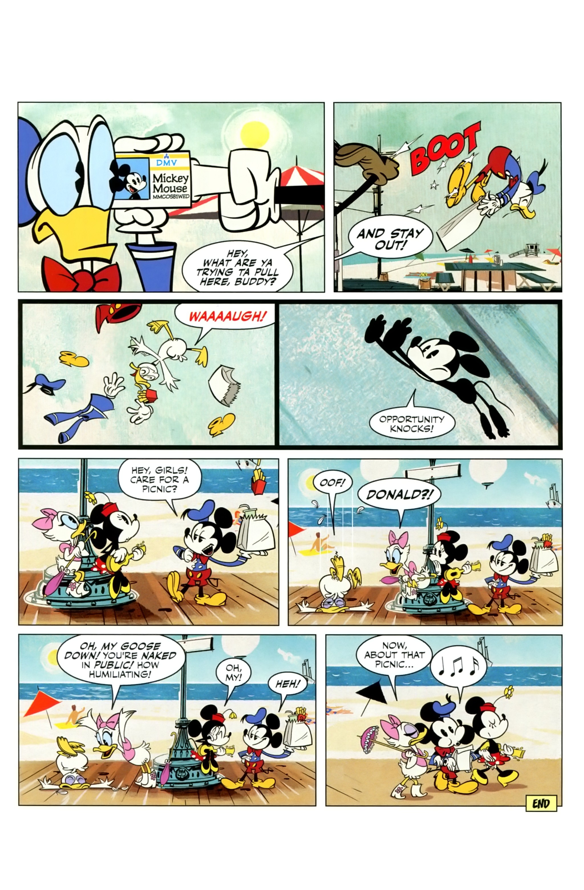 Read online Mickey Mouse Shorts: Season One comic -  Issue #4 - 8