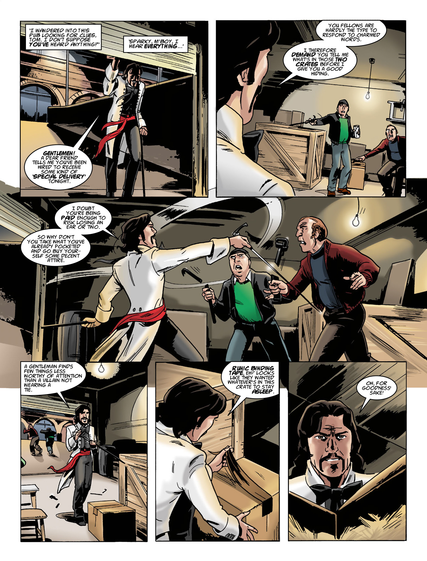 Read online Dandridge: Return of the Chap comic -  Issue # TPB - 86