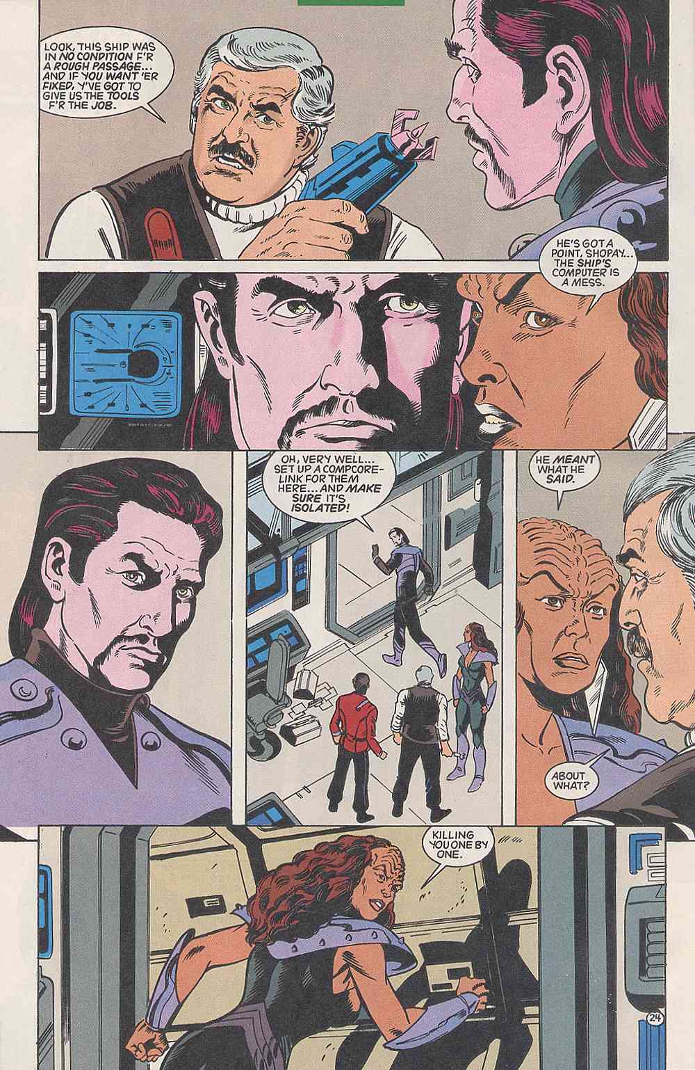 Read online Star Trek (1989) comic -  Issue #50 - 25