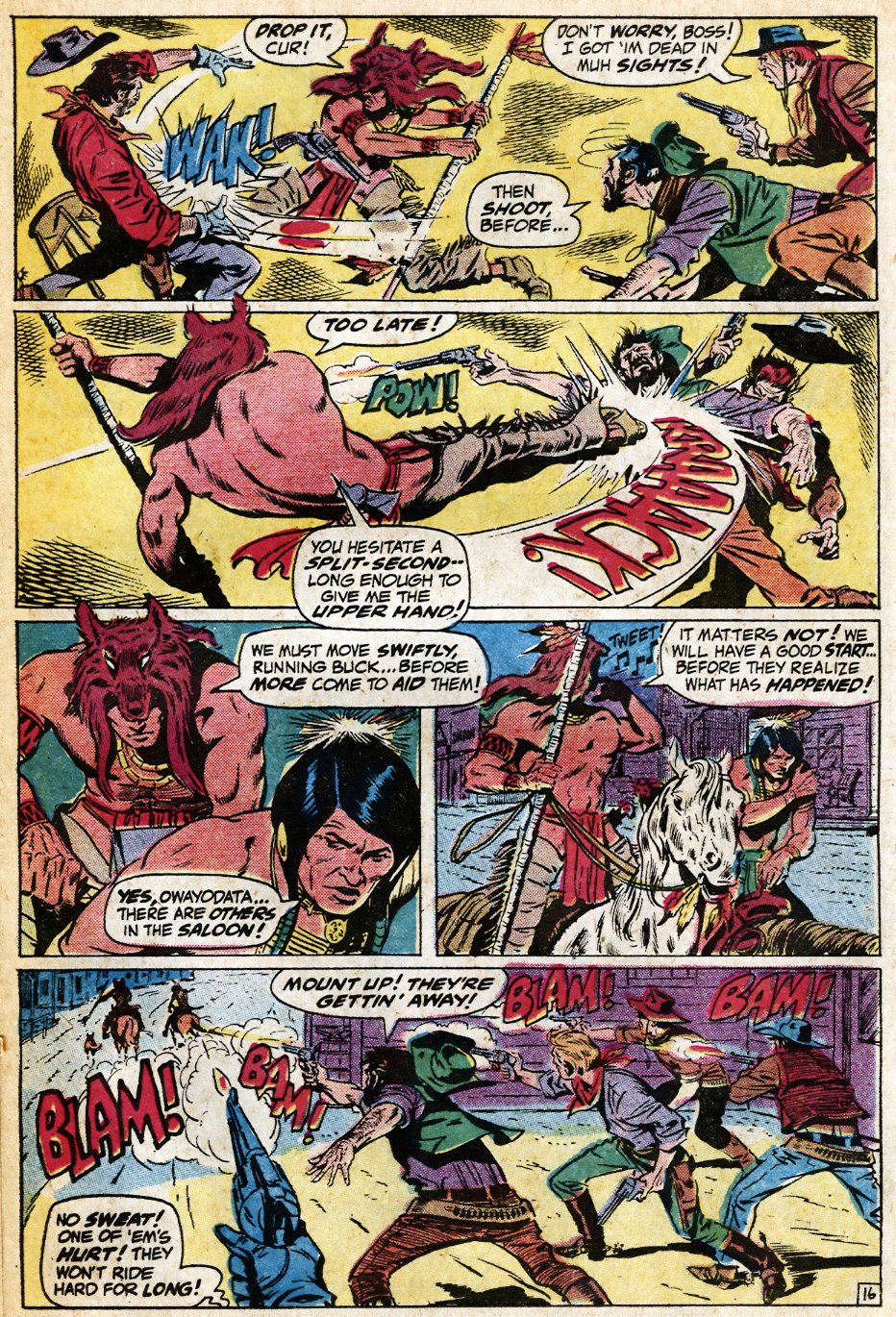 Read online Red Wolf (1972) comic -  Issue #1 - 17