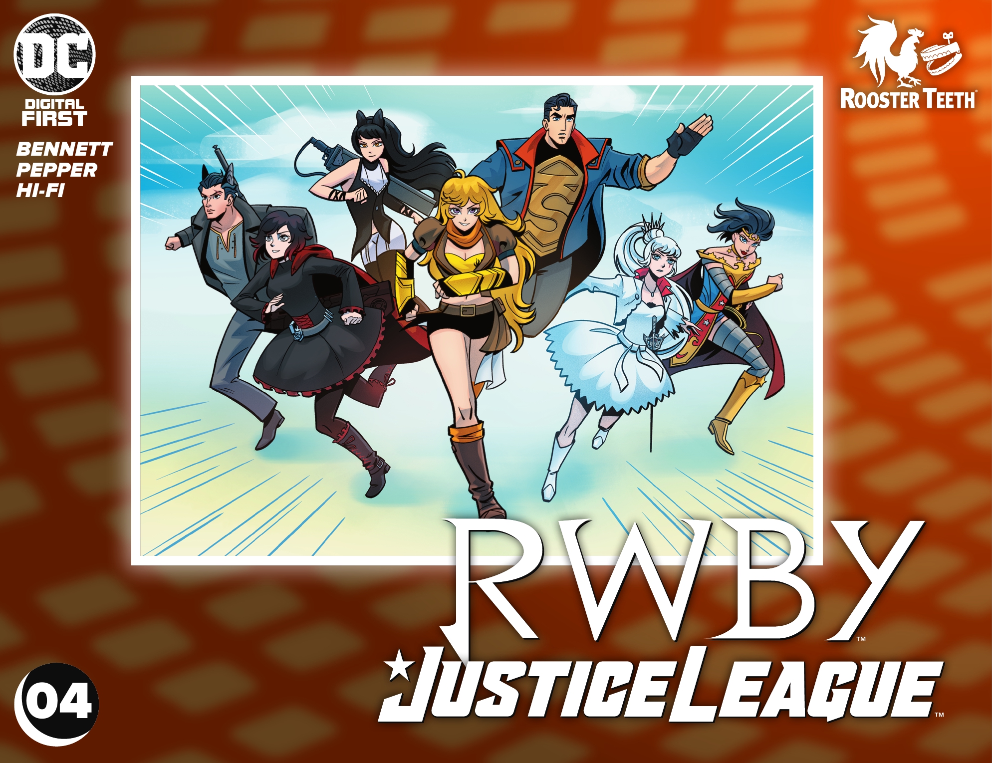 Read online RWBY/Justice League comic -  Issue #4 - 1