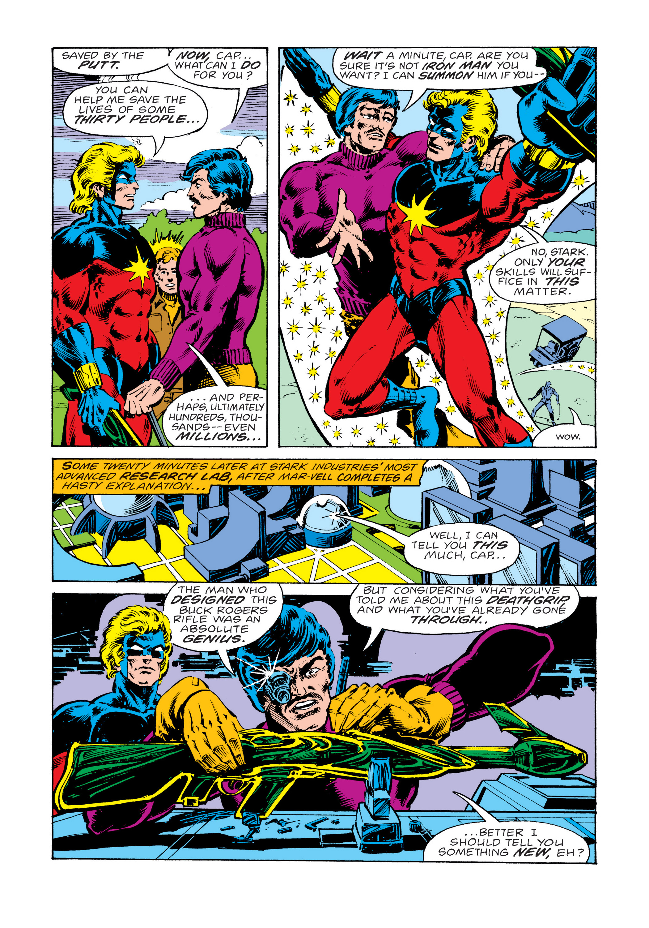Read online Marvel Masterworks: Captain Marvel comic -  Issue # TPB 5 (Part 2) - 79