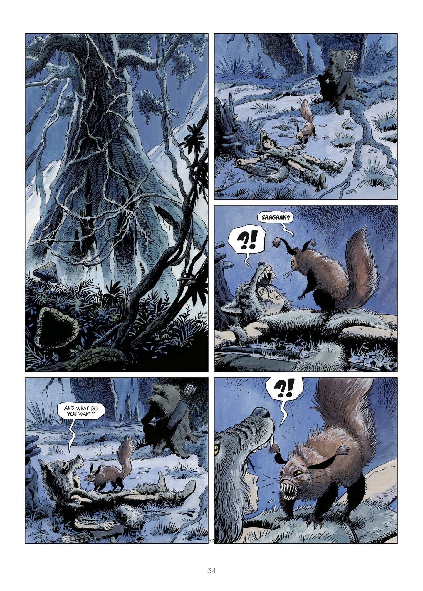 Read online The World of Thorgal: Wolfcub comic -  Issue #2 - 36
