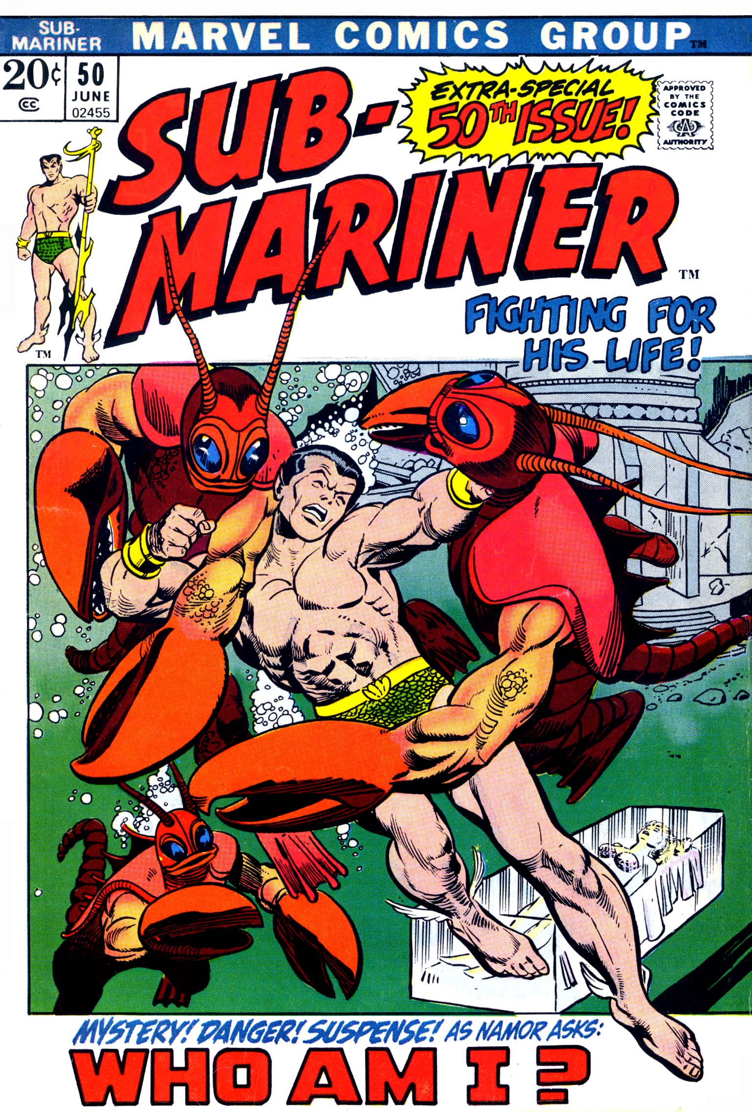 Read online The Sub-Mariner comic -  Issue #50 - 1