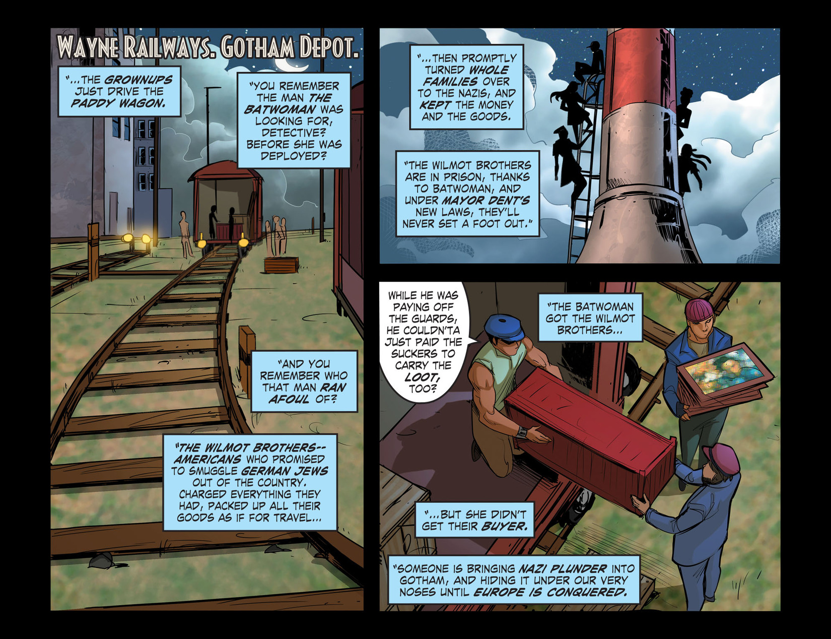Read online DC Comics: Bombshells comic -  Issue #37 - 7