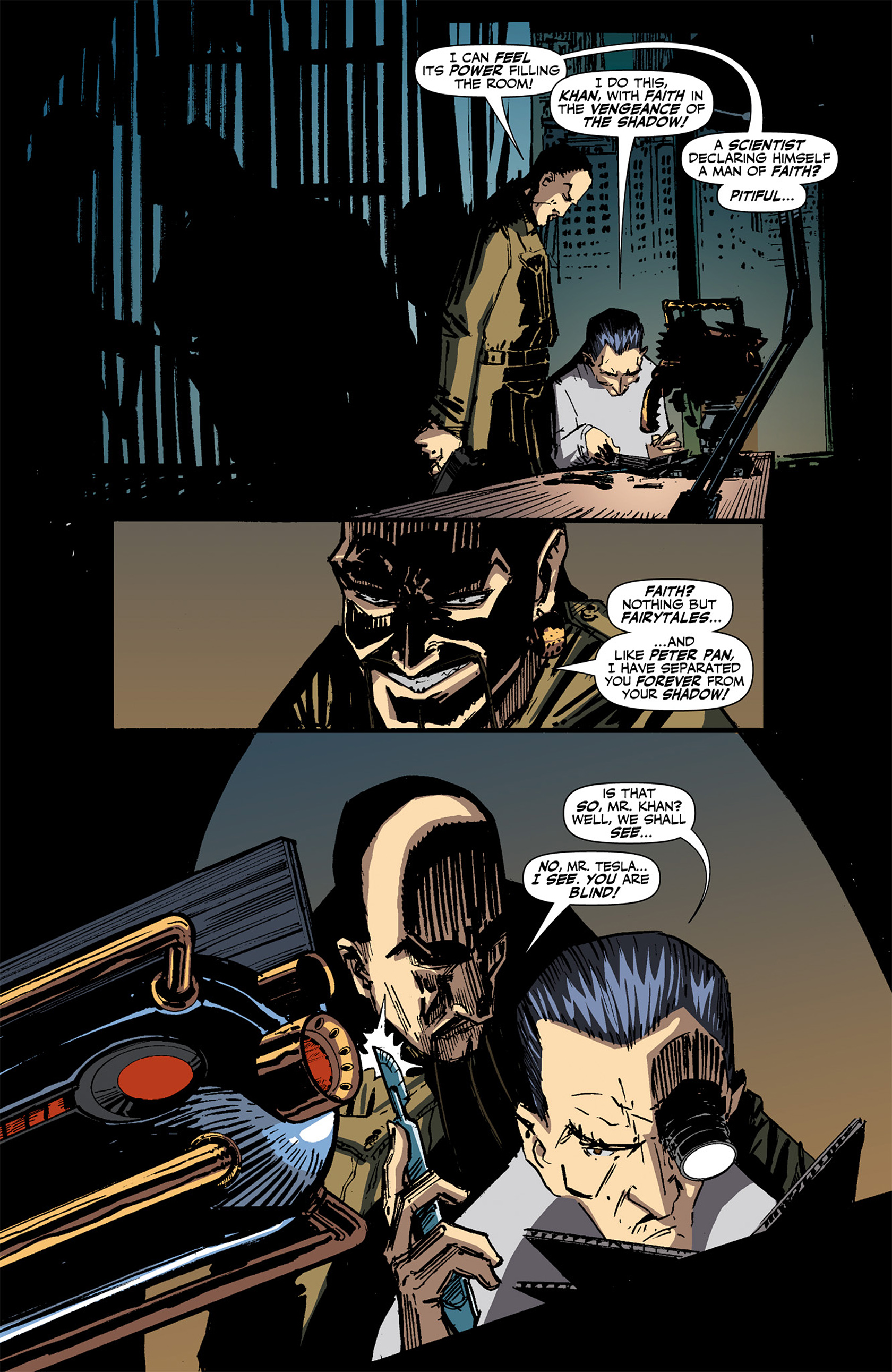 Read online The Shadow/Green Hornet: Dark Nights comic -  Issue #4 - 7