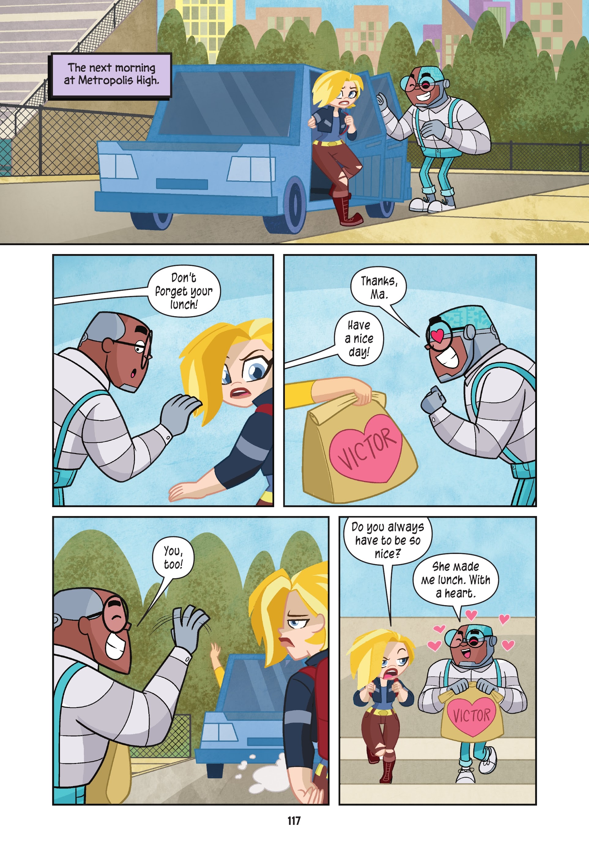 Read online Teen Titans Go!/DC Super Hero Girls: Exchange Students comic -  Issue # TPB (Part 2) - 15