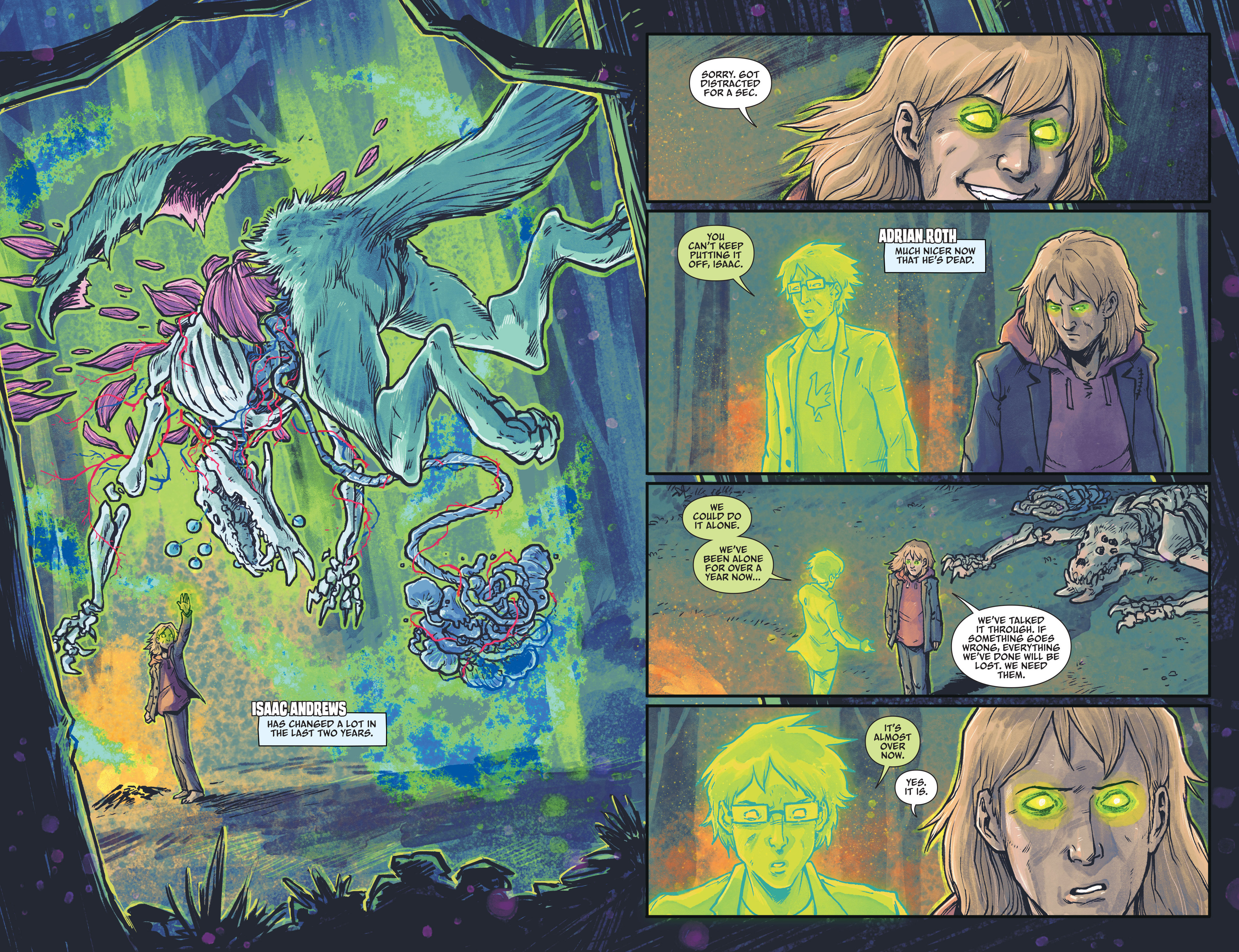 зак горман. Pegasus- lost in the woods 3 комикс.