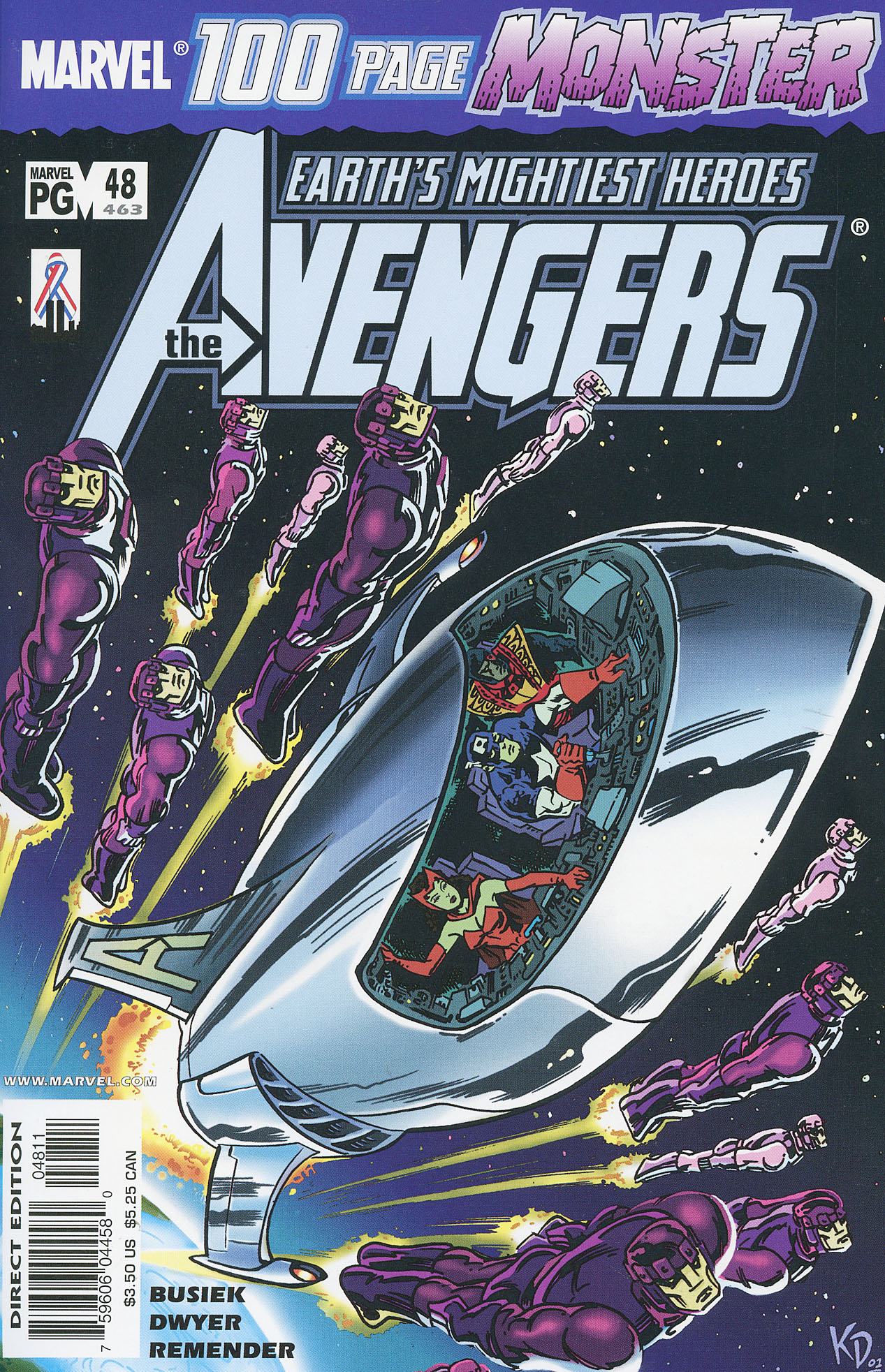 Read online The Avengers (1963) comic -  Issue #463 - 1