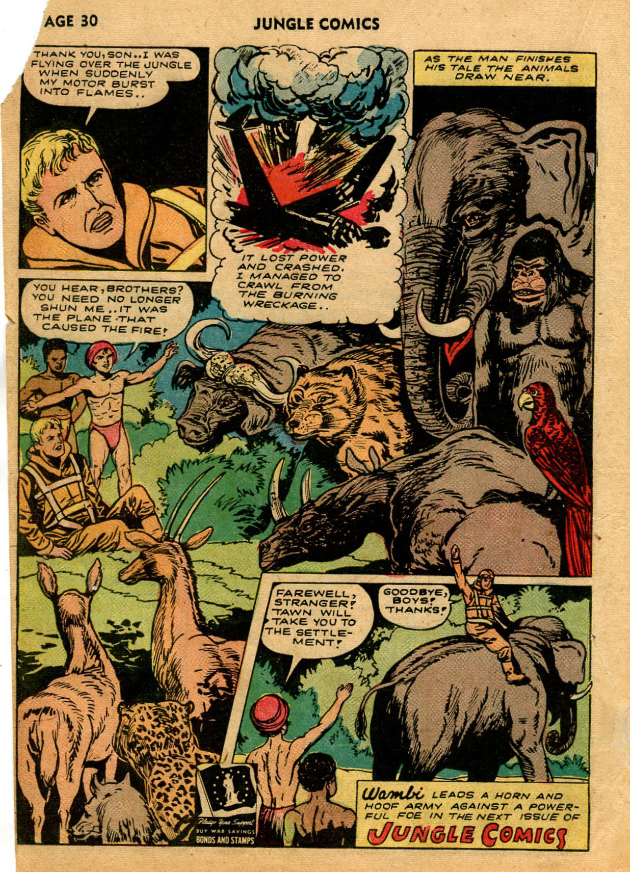 Read online Jungle Comics comic -  Issue #40 - 32