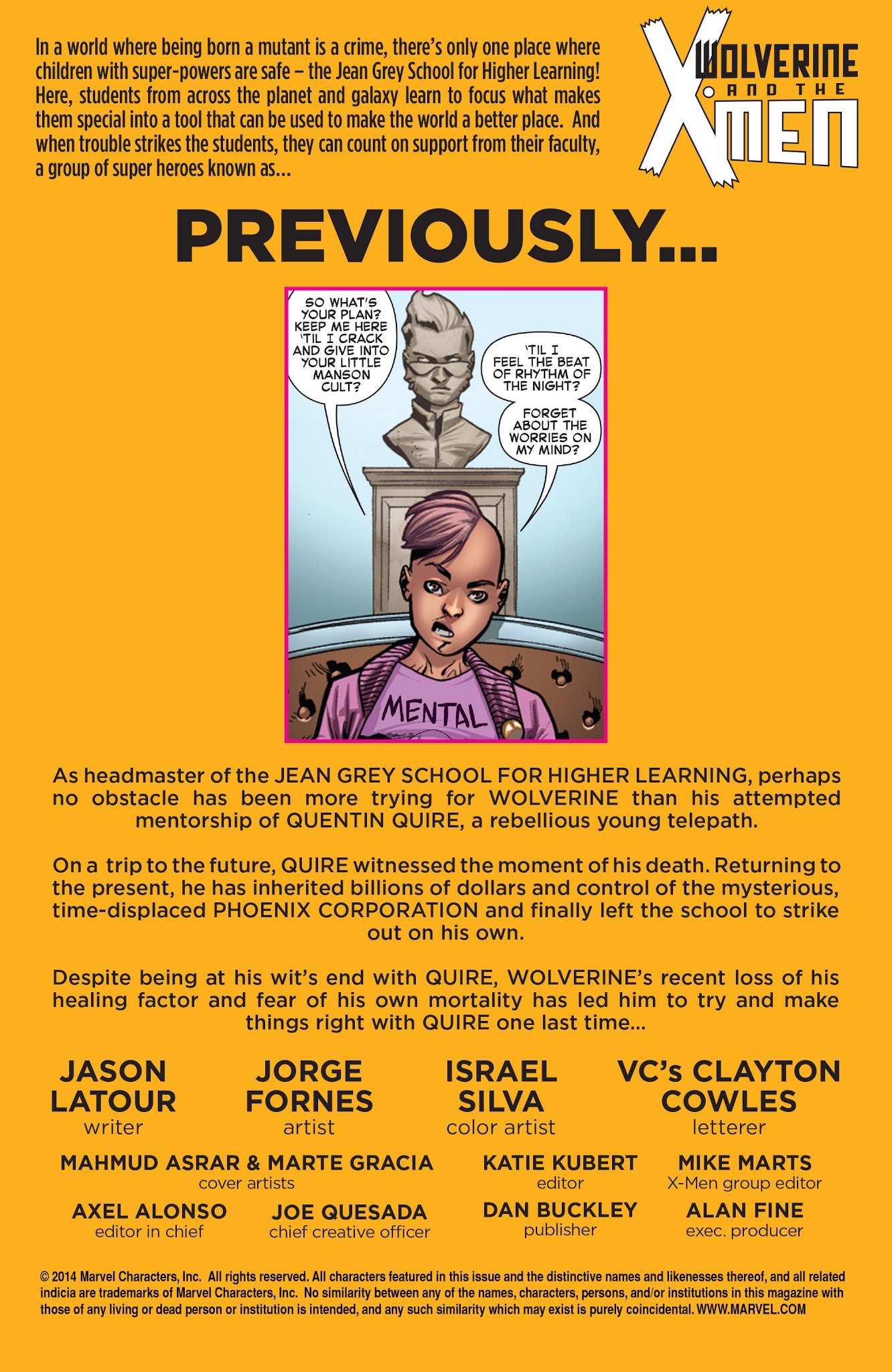 Read online Wolverine and the X-Men comic -  Issue # _TPB 2 - 48