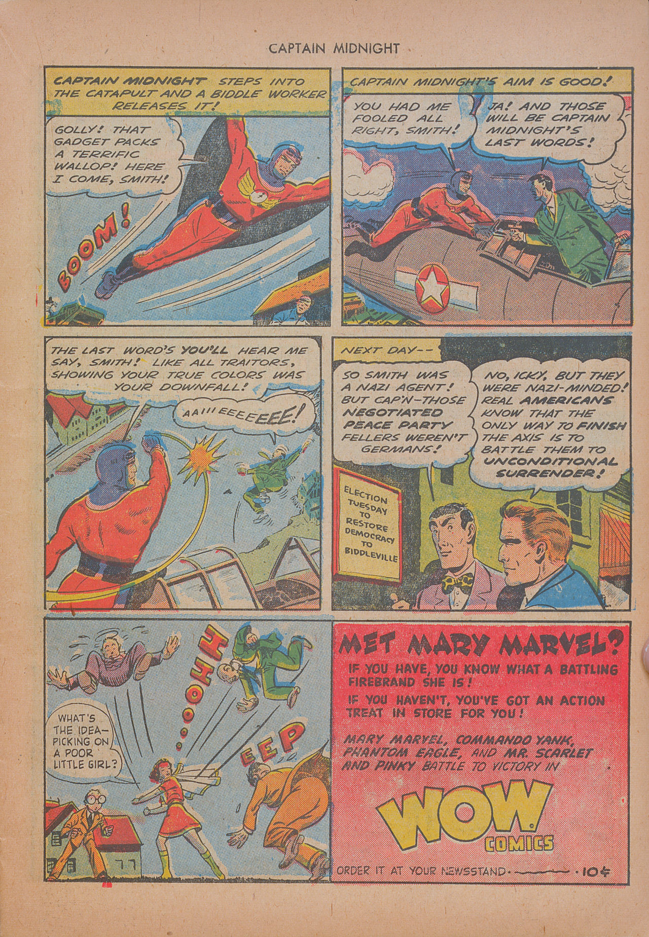 Read online Captain Midnight (1942) comic -  Issue #17 - 15