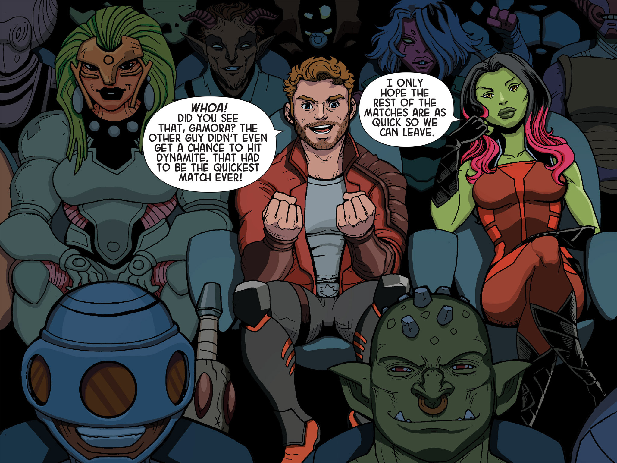 Read online Guardians of the Galaxy: Awesome Mix Infinite Comic comic -  Issue #2 - 5