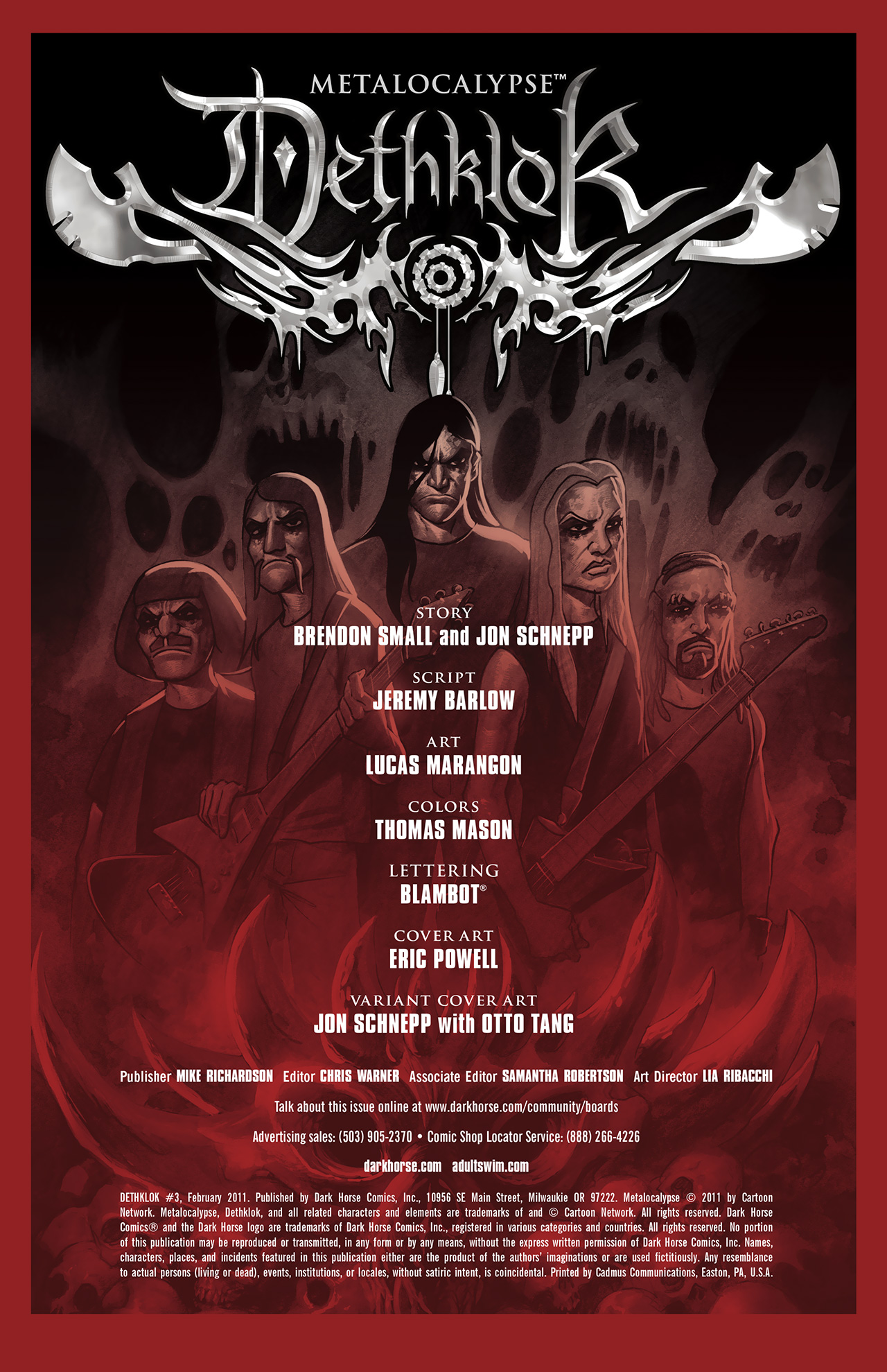 Read online Dethklok comic -  Issue #3 - 3