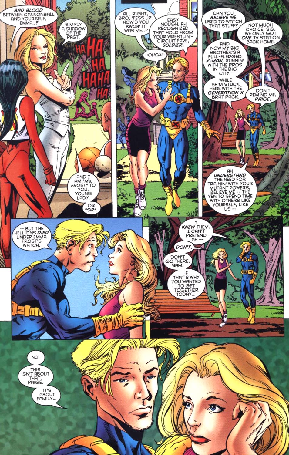 Read online X-Men Annual comic -  Issue #19 - 6