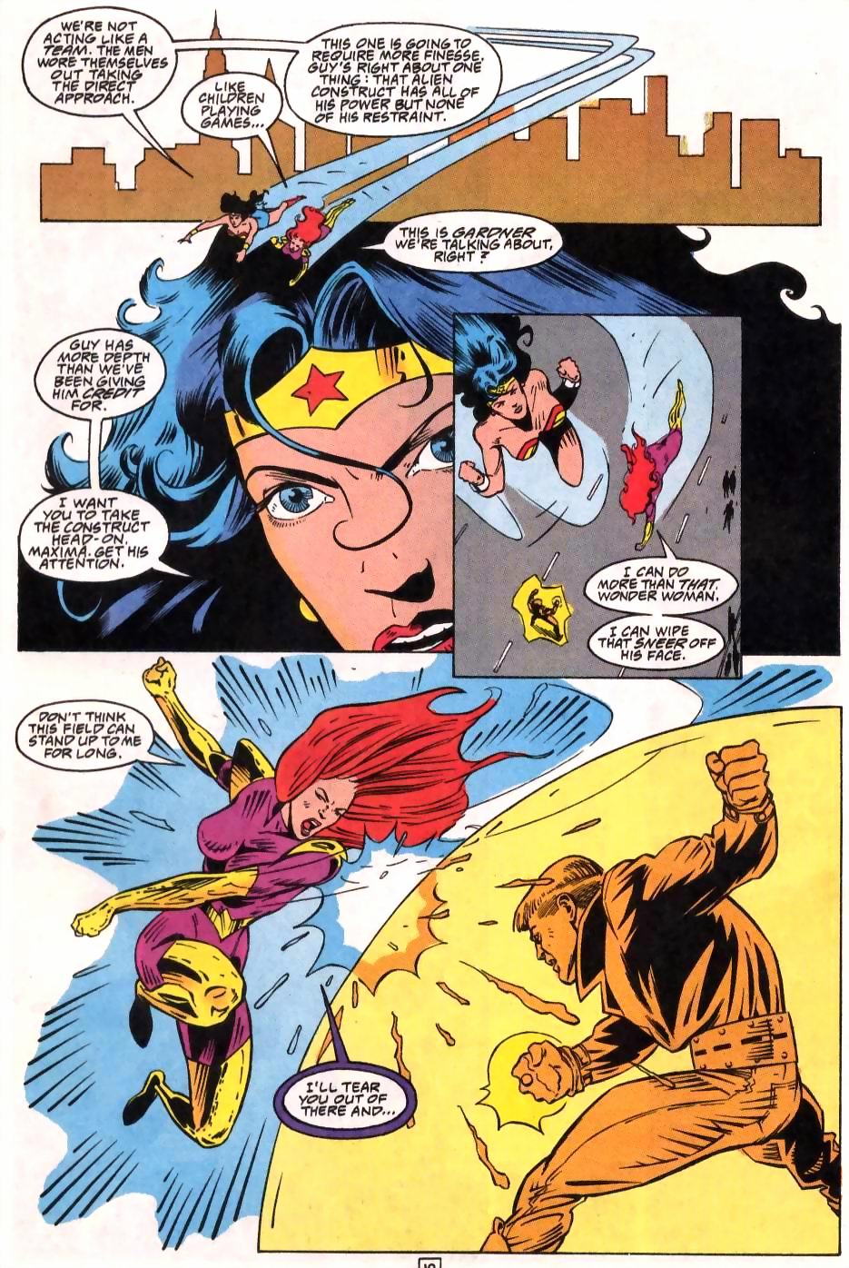 Read online Justice League America comic -  Issue #83b - 10