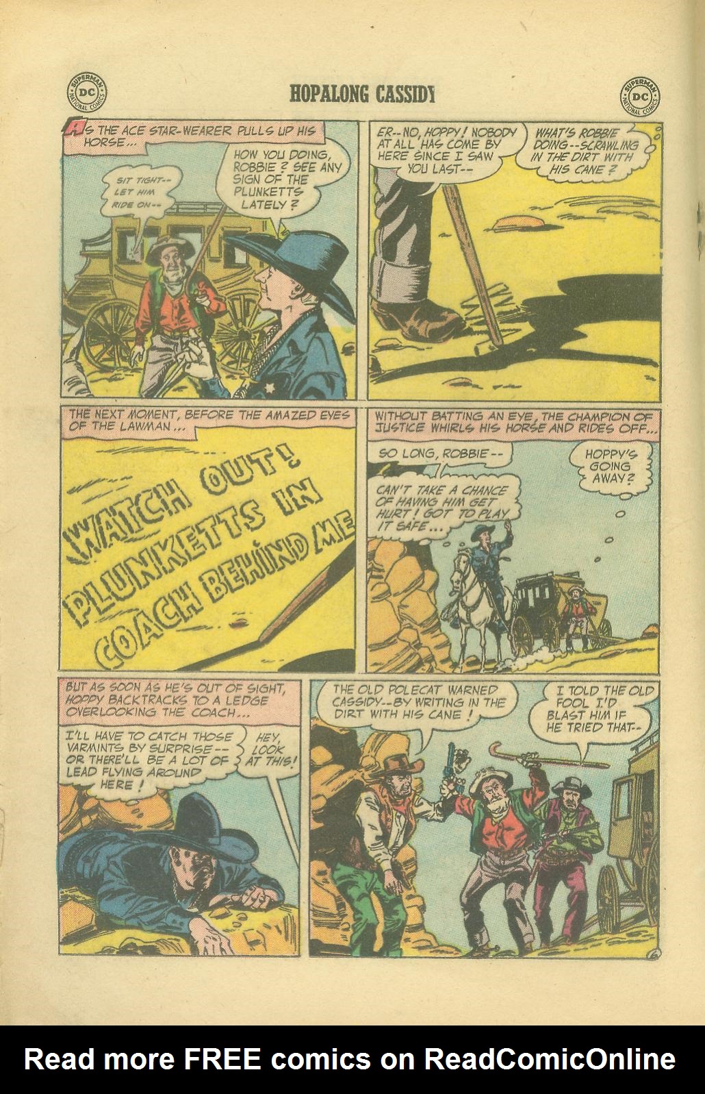 Read online Hopalong Cassidy comic -  Issue #111 - 18