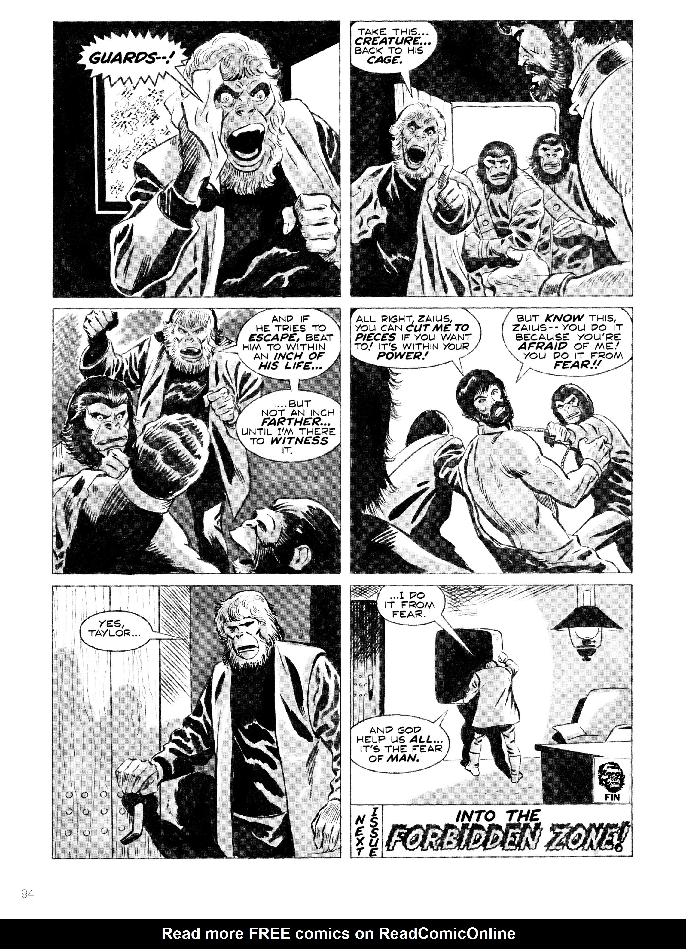 Read online Planet of the Apes: Archive comic -  Issue # TPB 2 (Part 1) - 91
