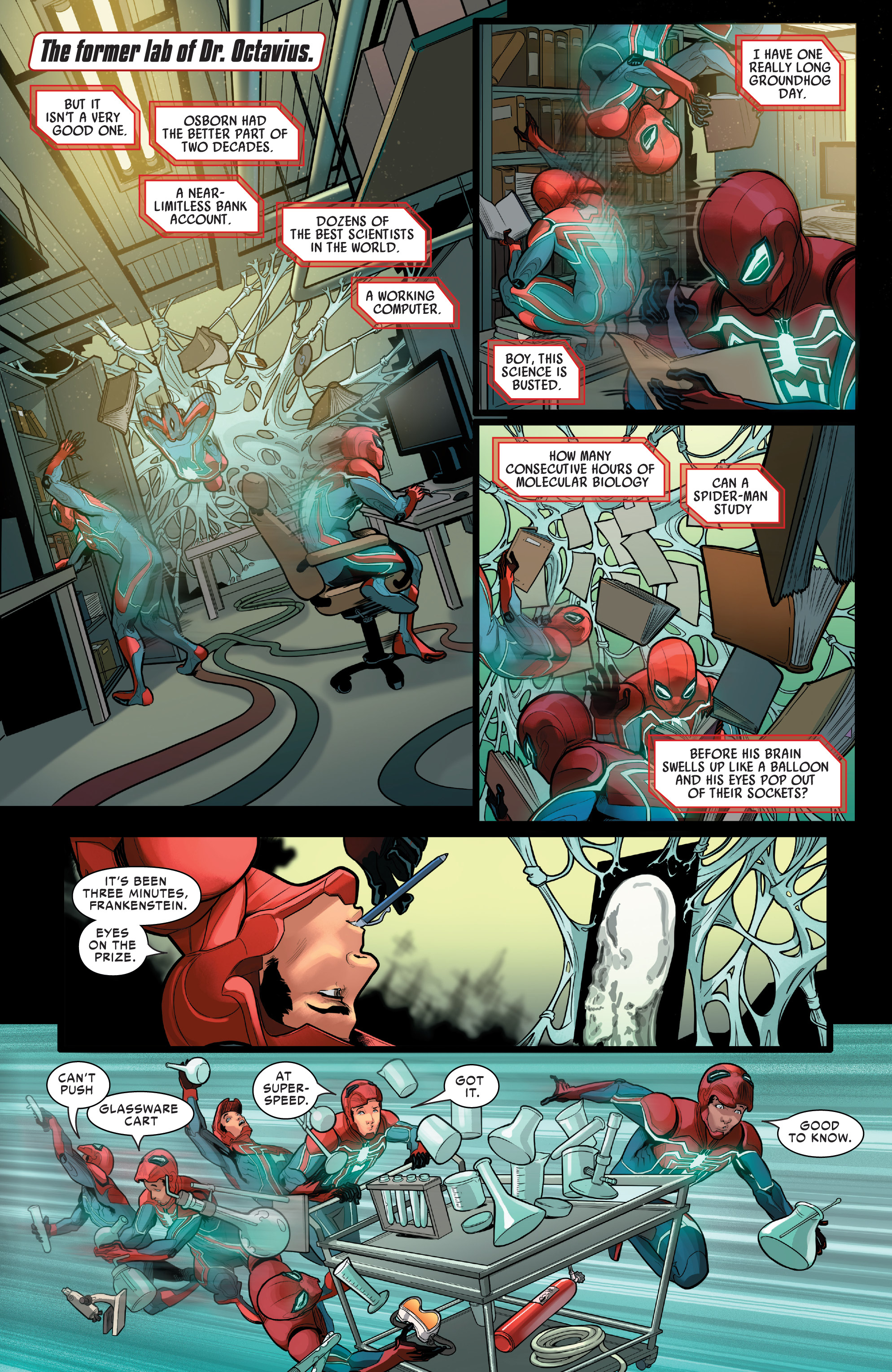 Read online Marvel's Spider-Man: Velocity comic -  Issue #4 - 9