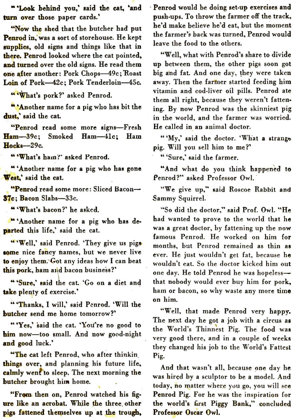 Read online Funny Stuff comic -  Issue #72 - 26