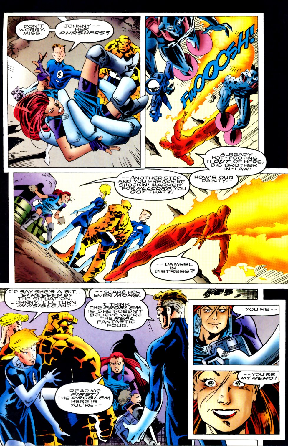 Read online Fantastic Four 2099 comic -  Issue #1 - 6