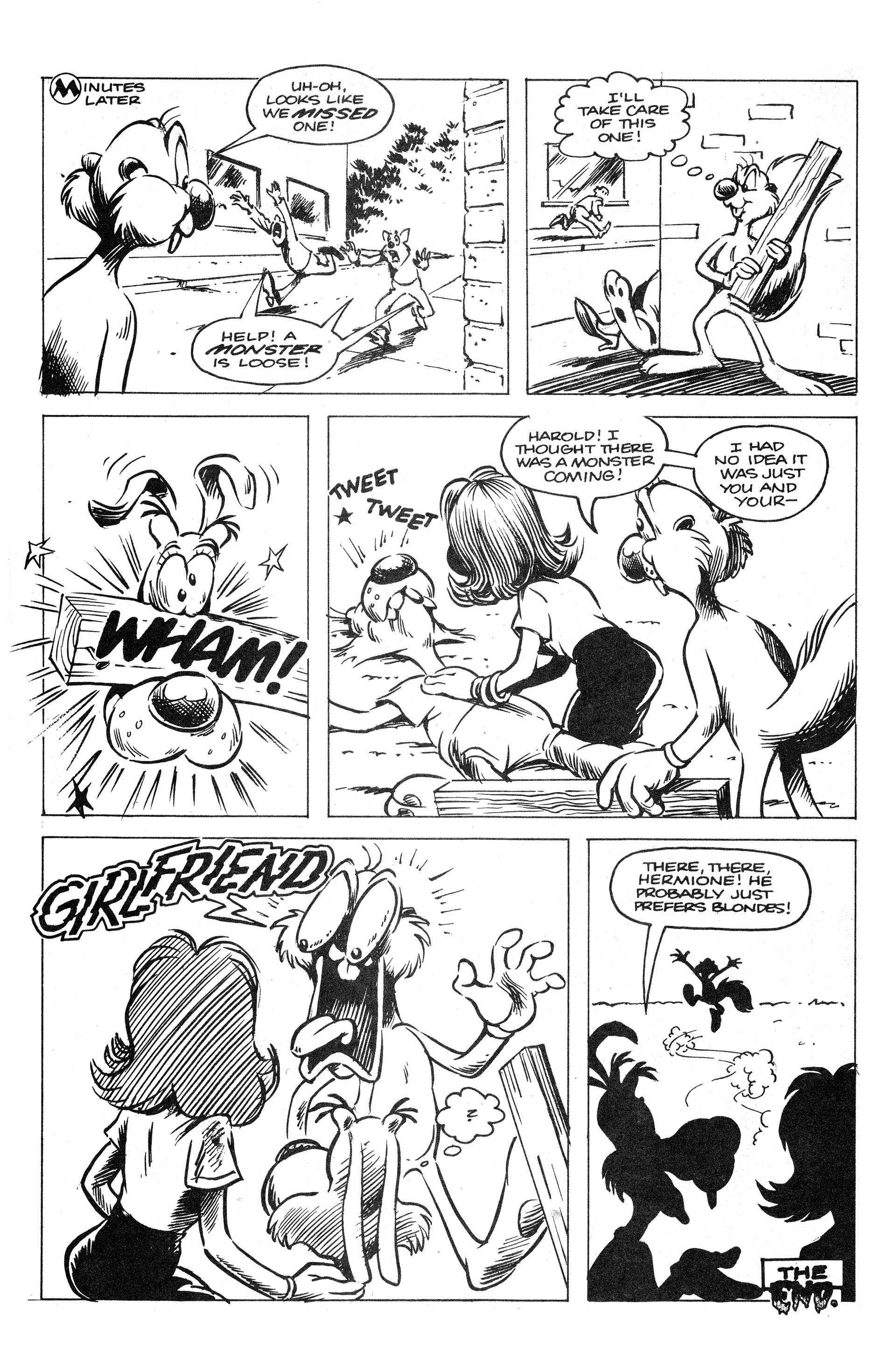 Read online Wacky Squirrel Halloween Adventure Special comic -  Issue # Full - 32