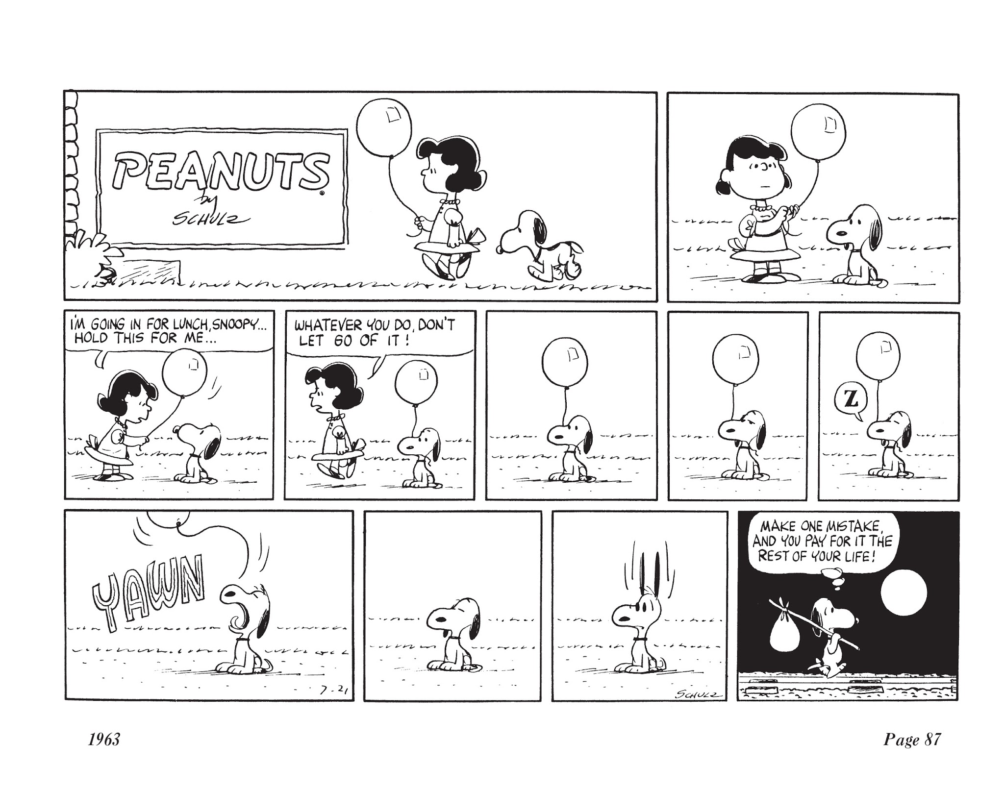 Read online The Complete Peanuts comic -  Issue # TPB 7 - 98
