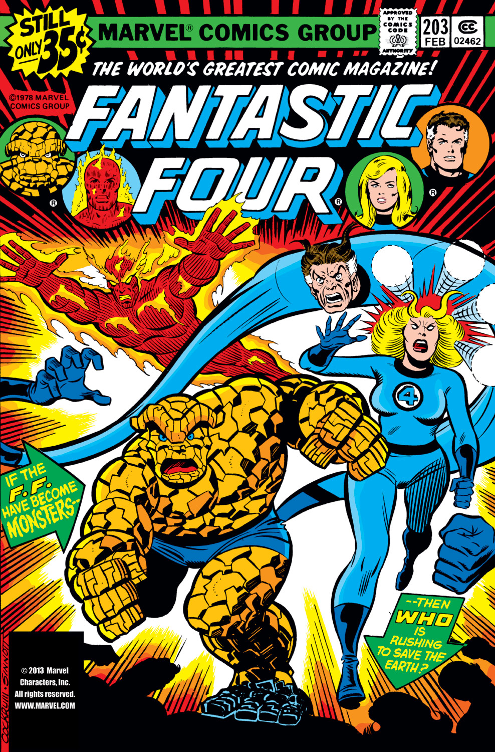 Fantastic Four (1961) issue 203 - Page 1