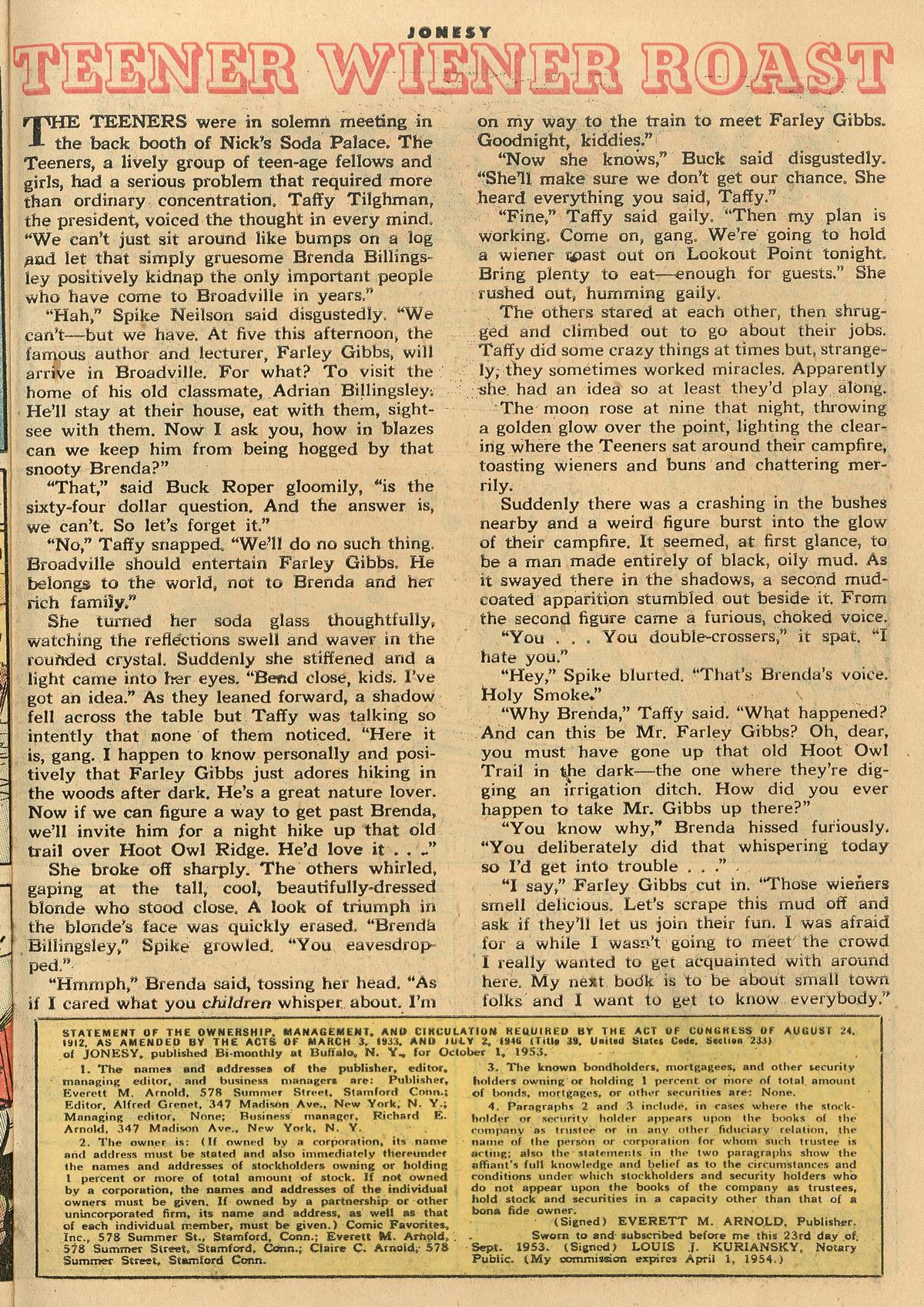 Read online Jonesy (1953) comic -  Issue #5 - 27