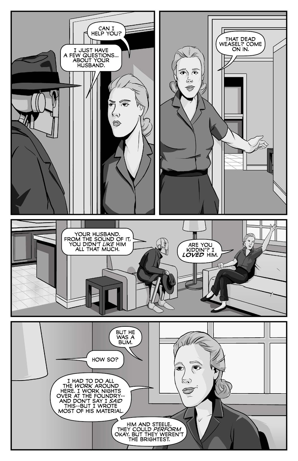 Copernicus Jones: Robot Detective issue 7 - Page 11