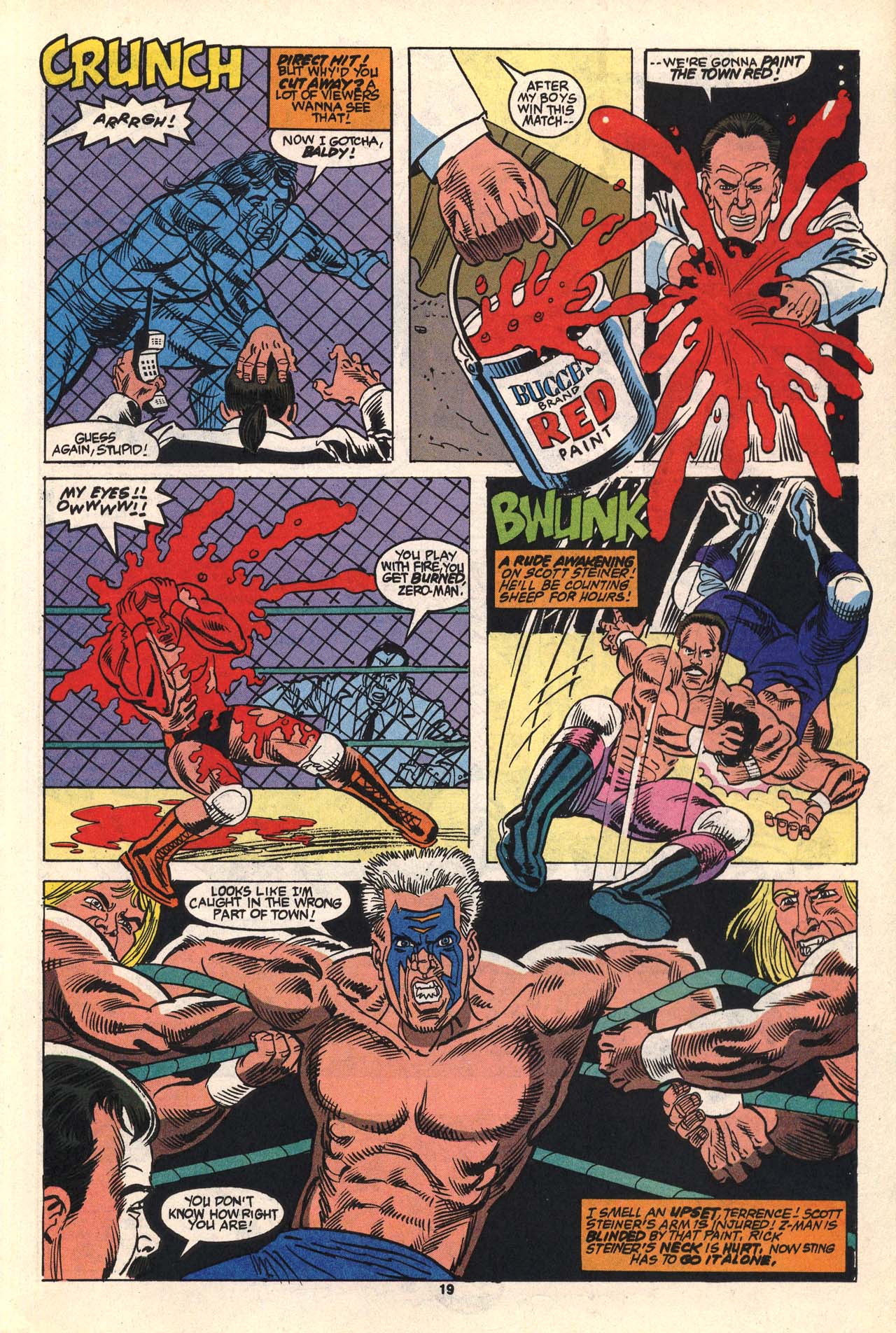 Read online WCW World Championship Wrestling comic -  Issue #5 - 20