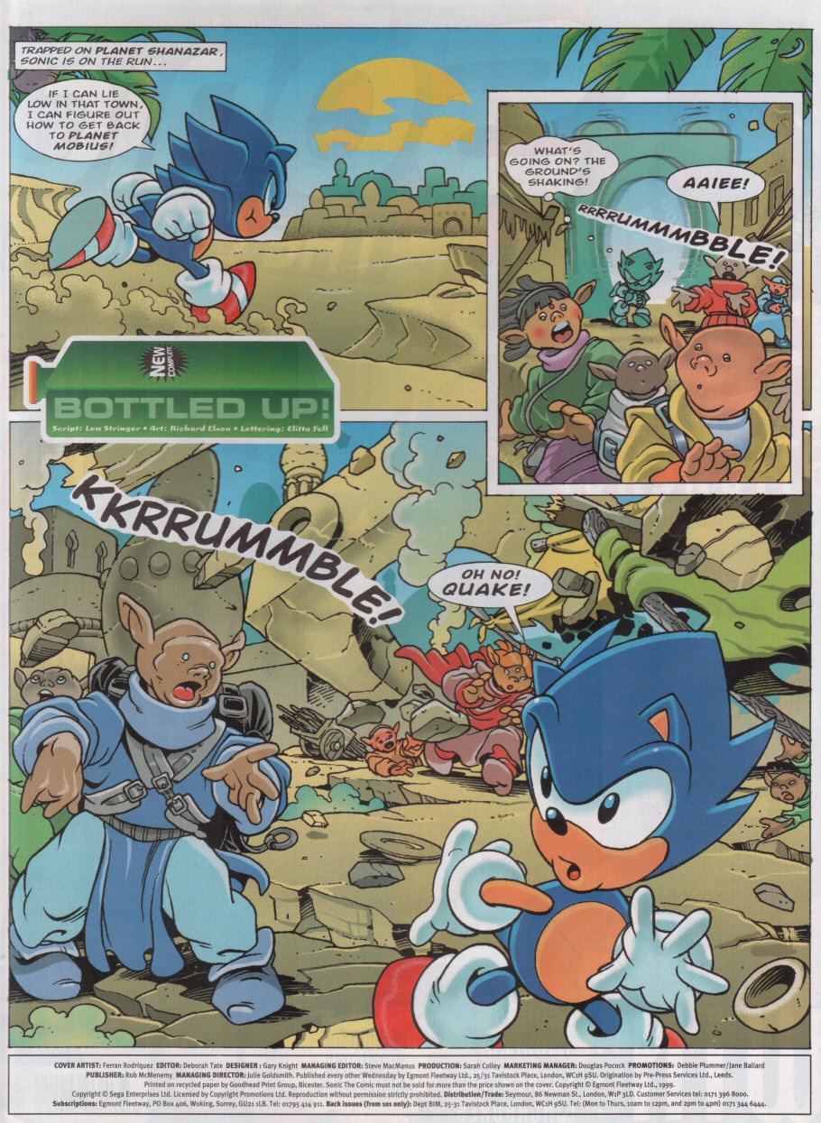 Read online Sonic the Comic comic -  Issue #158 - 2