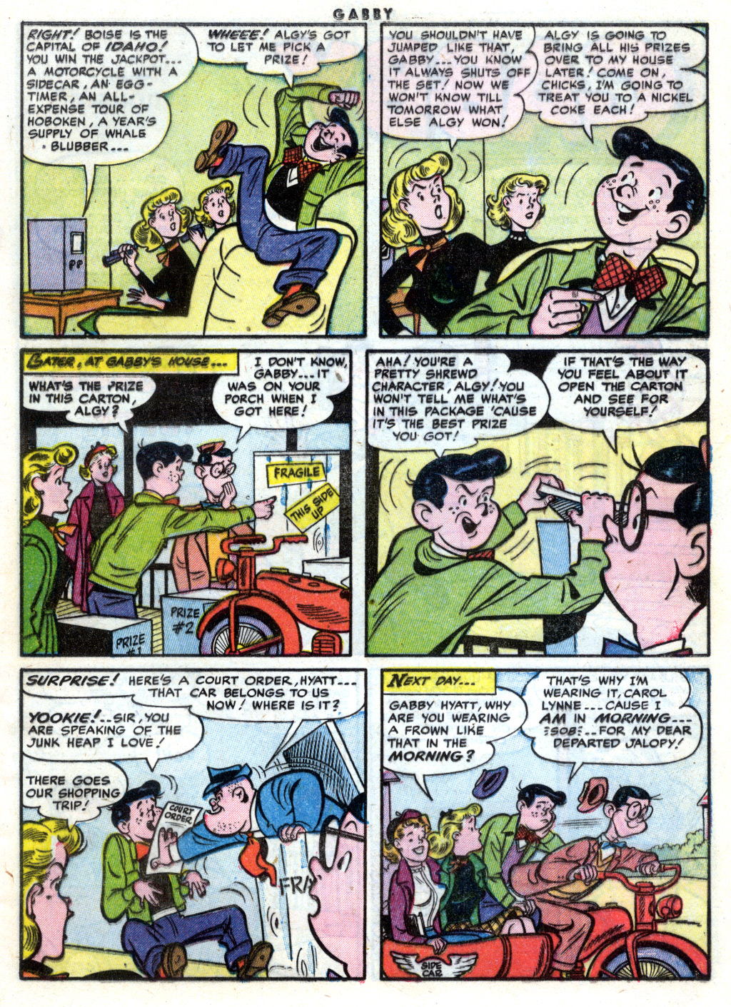 Read online Gabby comic -  Issue #7 - 17