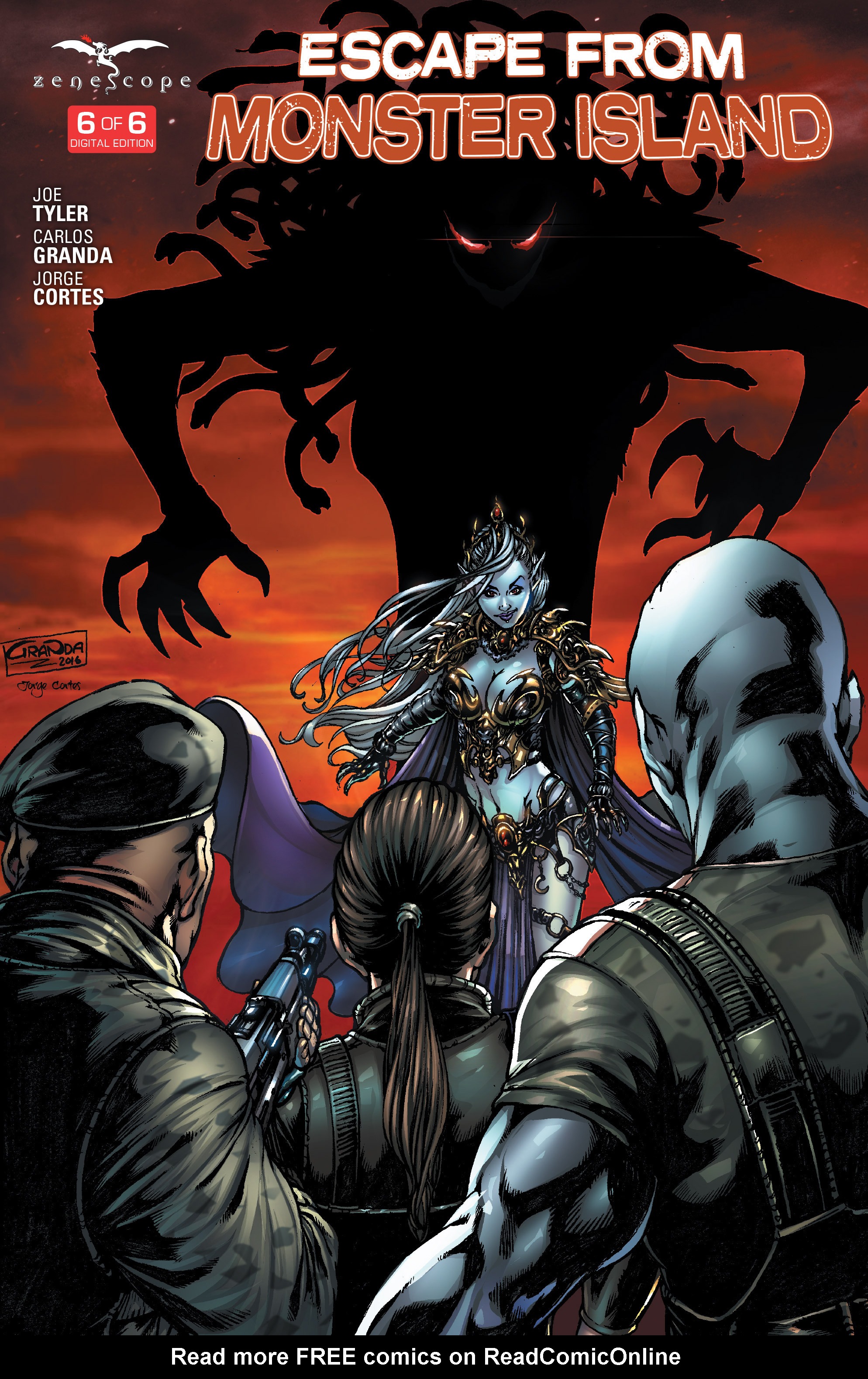 Read online Escape from Monster Island comic -  Issue #6 - 1