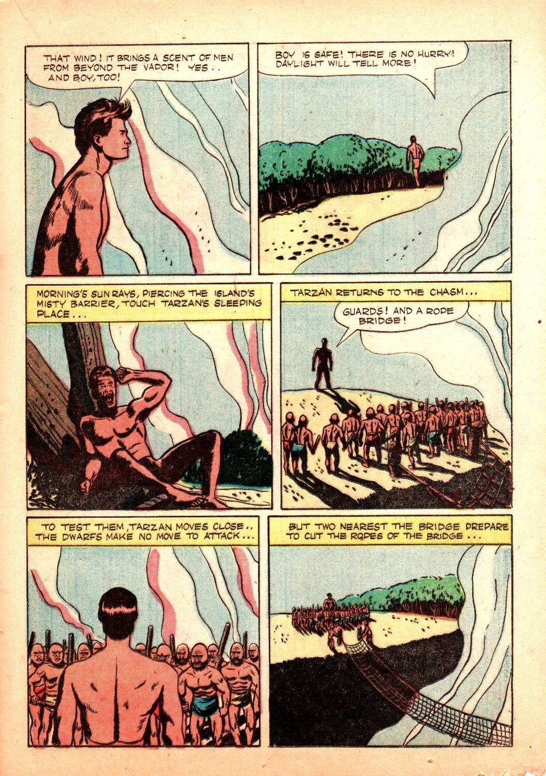 Read online Tarzan (1948) comic -  Issue #3 - 21
